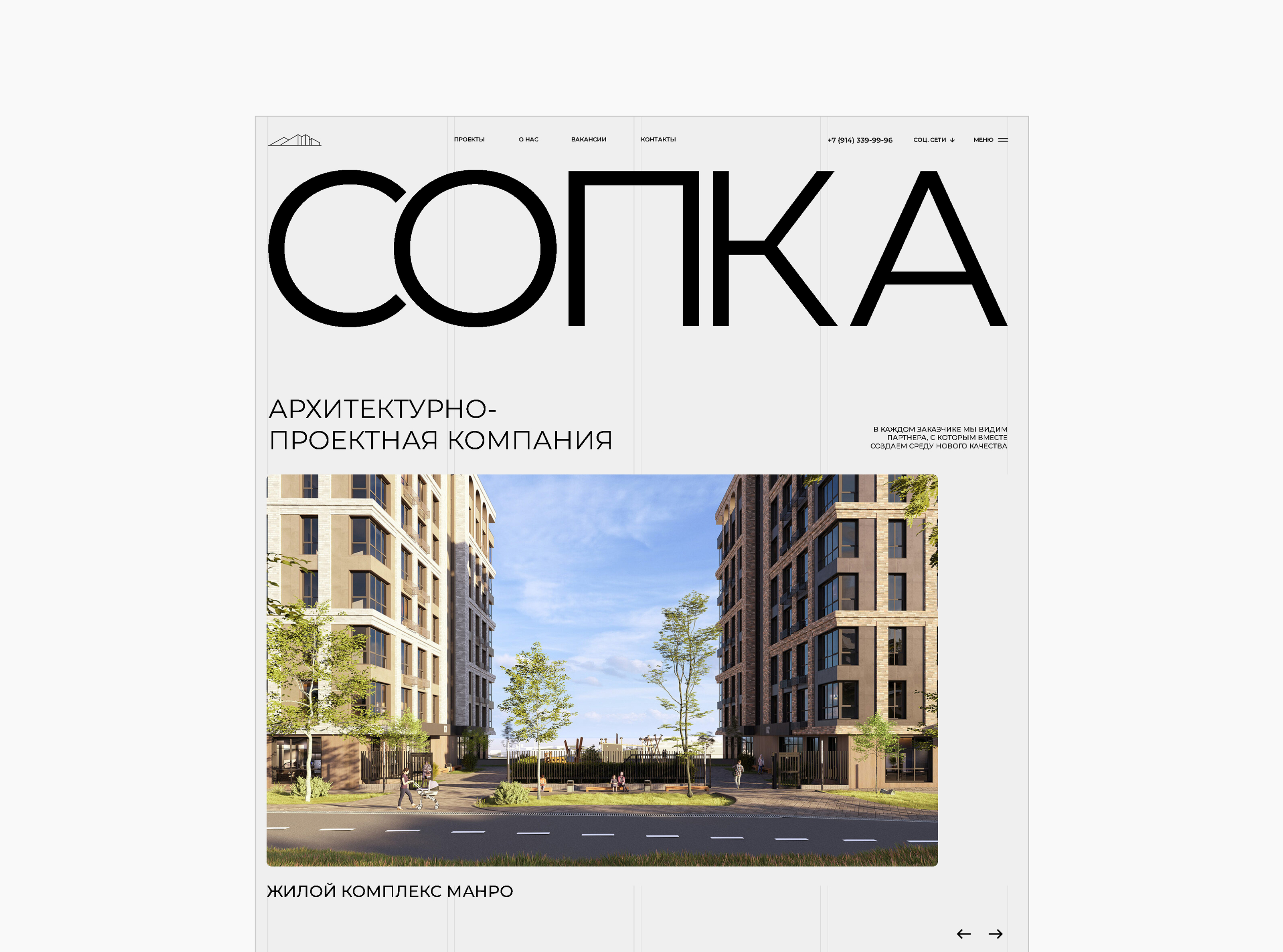 Архитектурно-проектная компания «СОПКА» — Изображение №9 — Интерфейсы, Брендинг на Dprofile