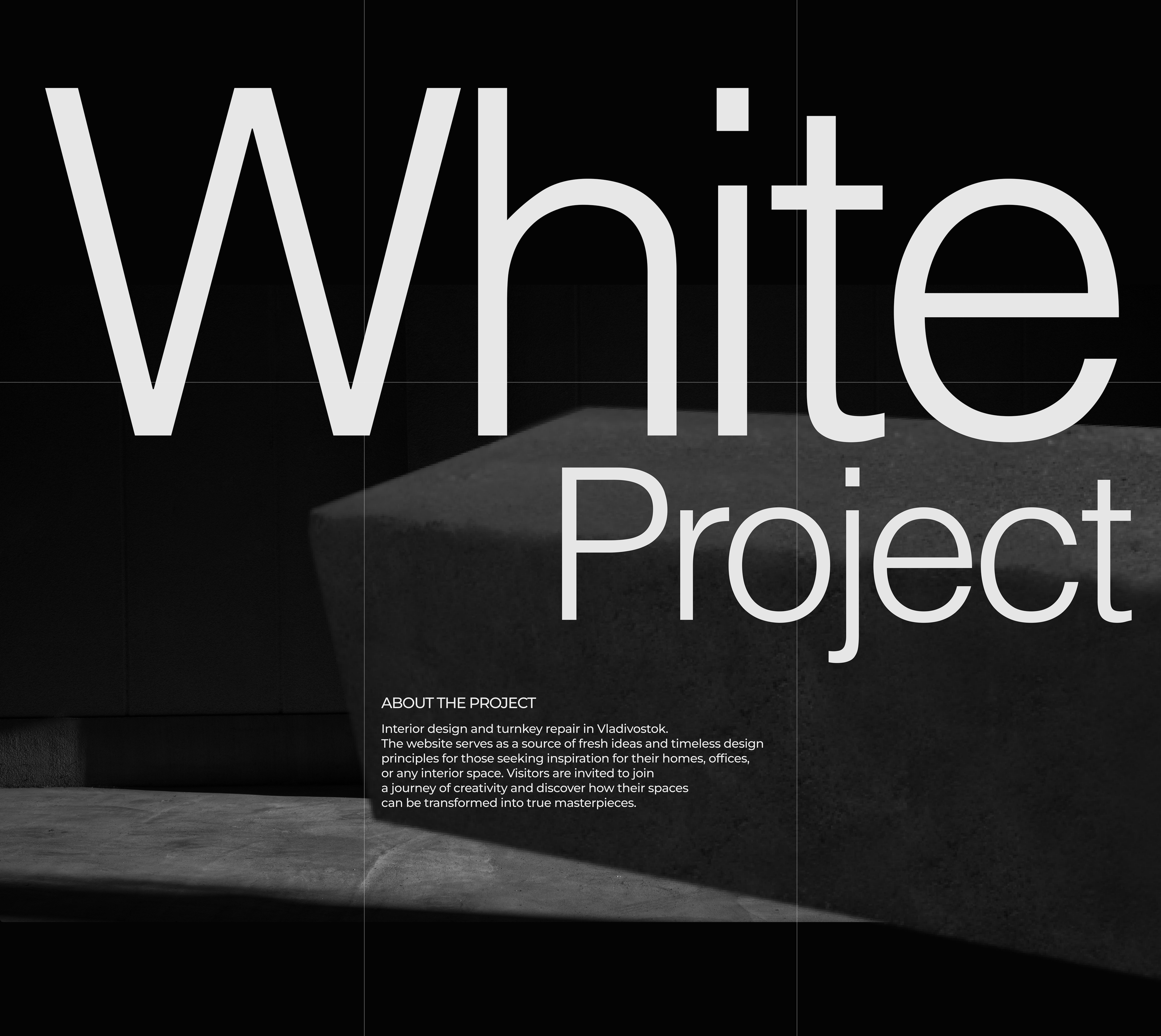 White project - дизайн интерьера и ремонт под ключ — Изображение №2 — Интерфейсы, Анимация на Dprofile