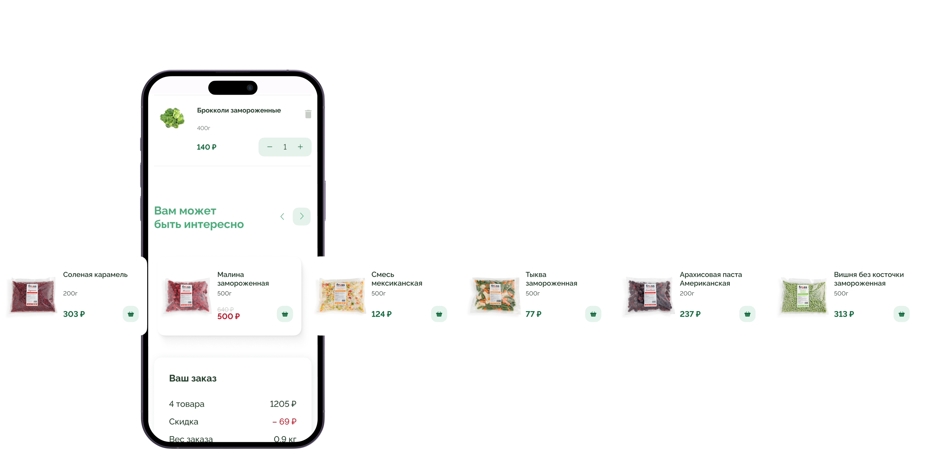 Fross – доставка продуктов — Изображение №4 — Интерфейсы на Dprofile