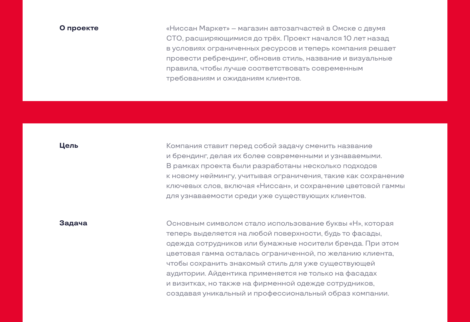Ребрендинг для «Ниссан Маркет» — Изображение №2 — Брендинг, Маркетинг на Dprofile