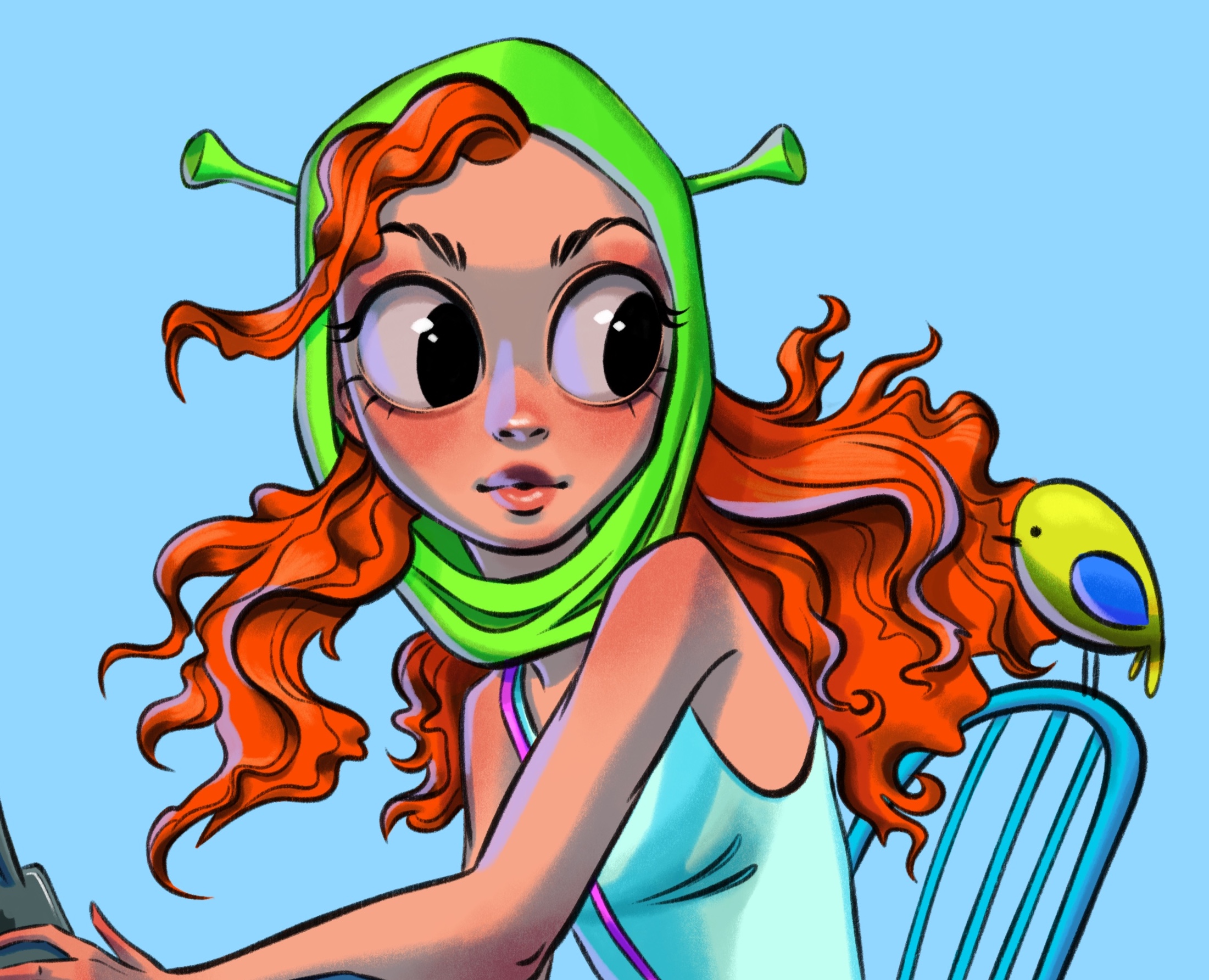 Фиона — Иллюстрация на Dprofile