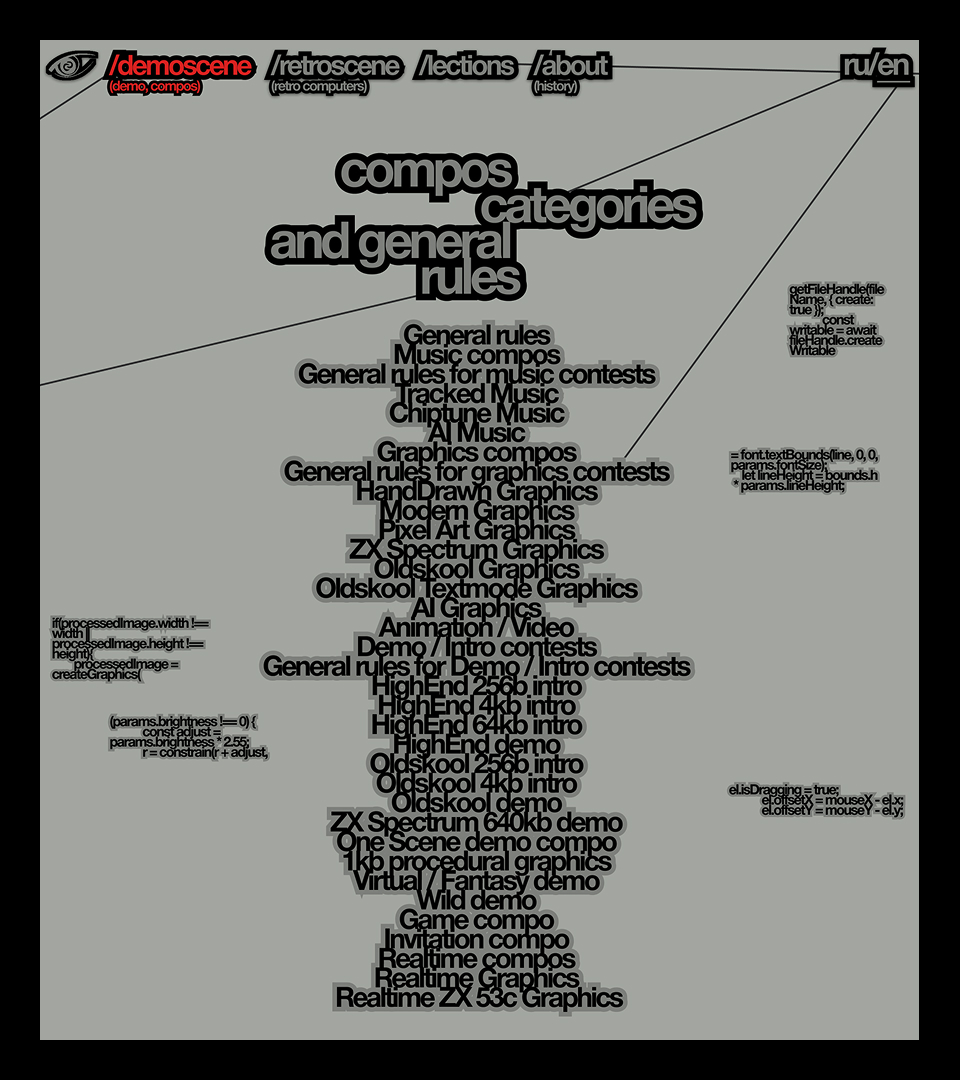 Chaos Construction | Demoscene Fest — Изображение №2 — Брендинг, Анимация на Dprofile