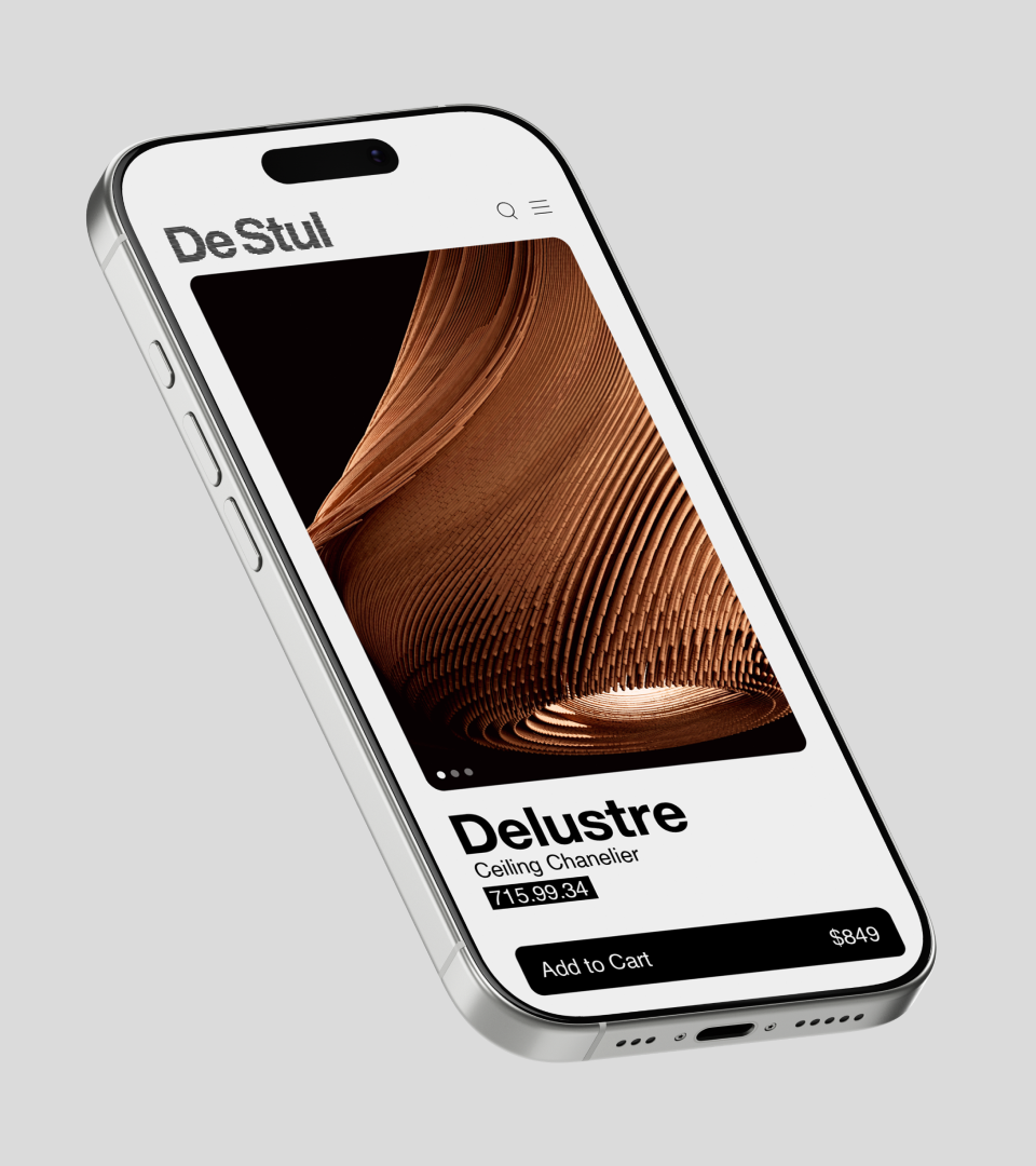 "De Stul" Furniture Brand — Изображение №9 — Брендинг, Анимация на Dprofile
