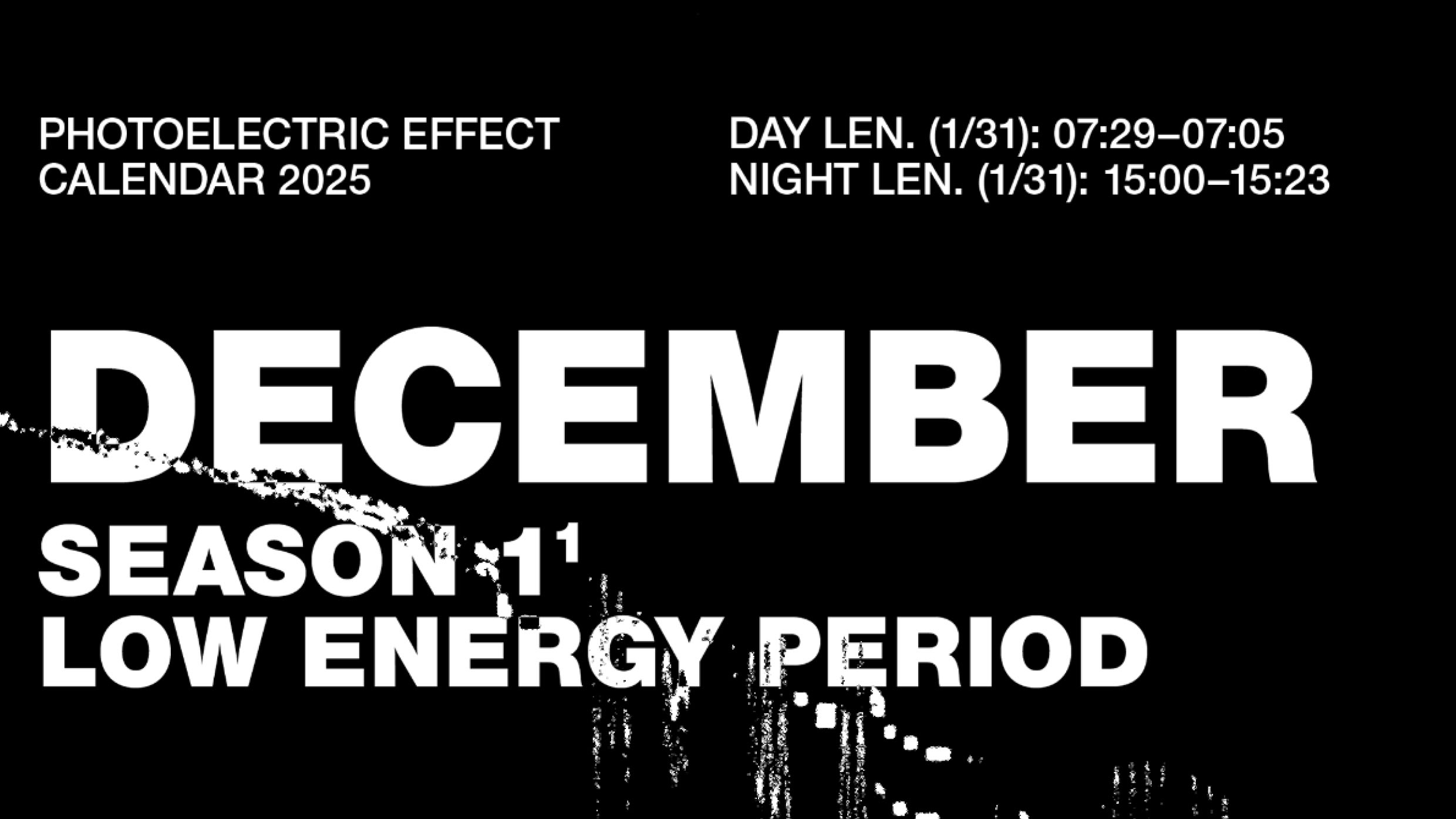 Photoelectric Effect Calendar 2025 — Изображение №4 — Иллюстрация, Графика на Dprofile