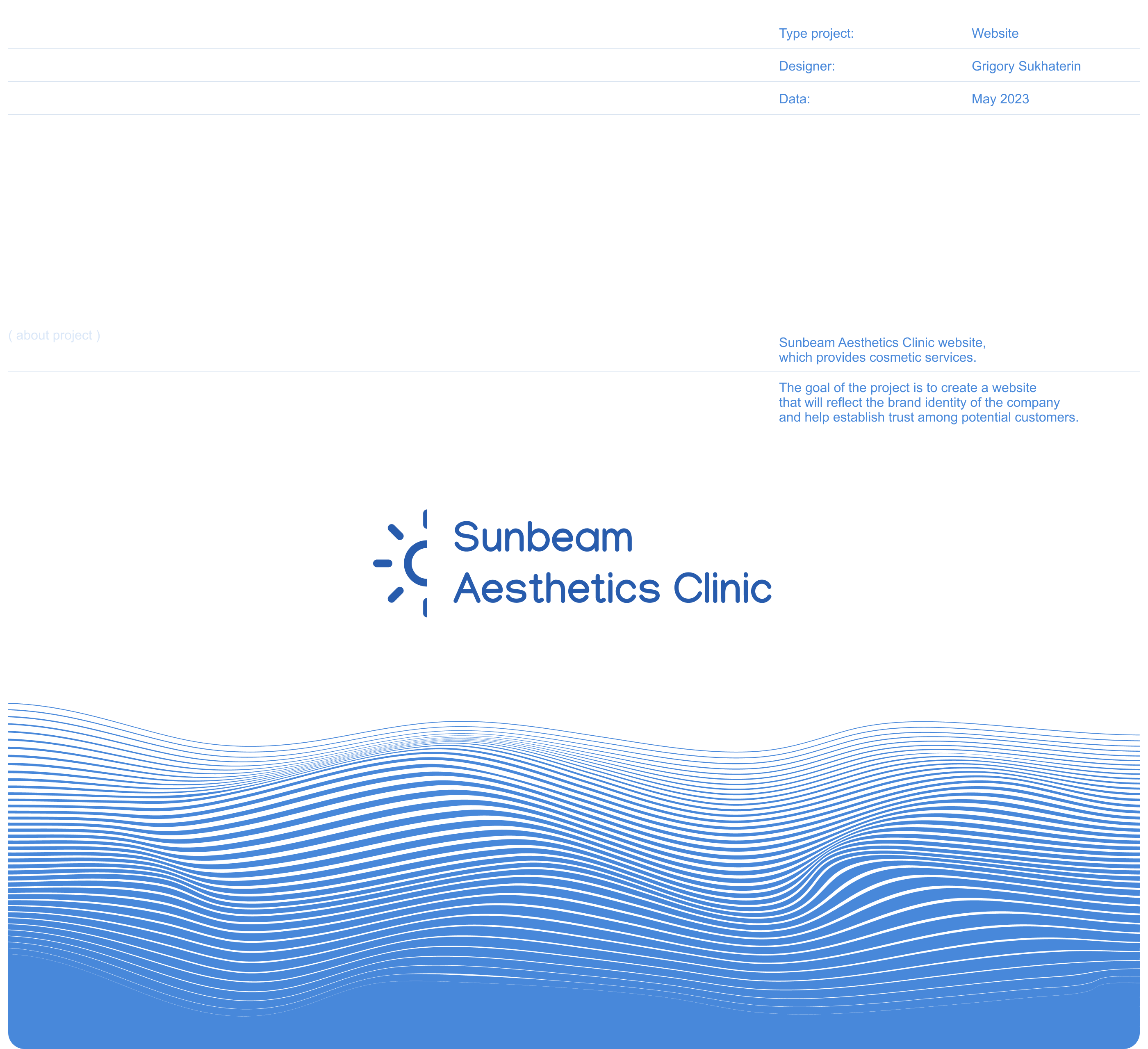 Corporate Website Sunbeam Aesthetics Clinic — Изображение №1 — Интерфейсы на Dprofile