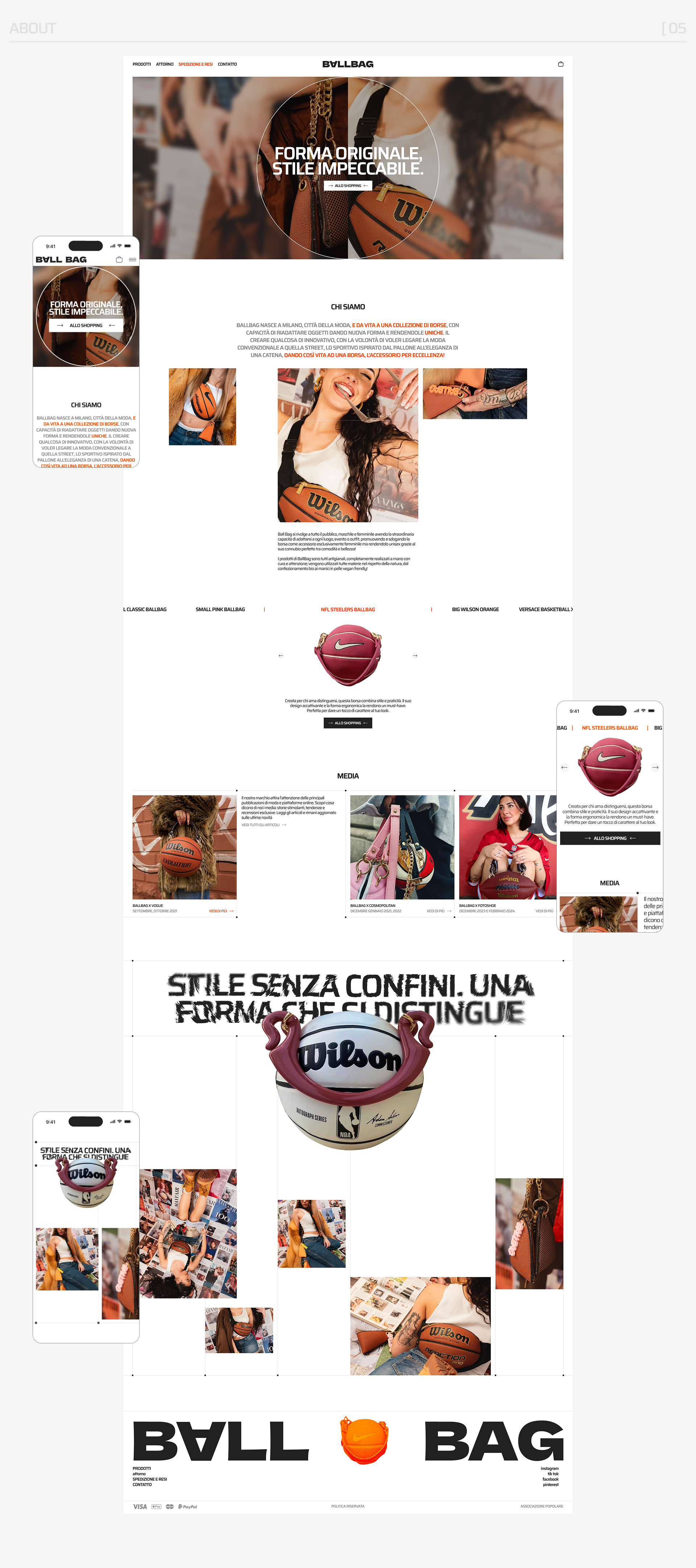 E-COMMERCE | BALLBAG — Изображение №10 — Интерфейсы на Dprofile