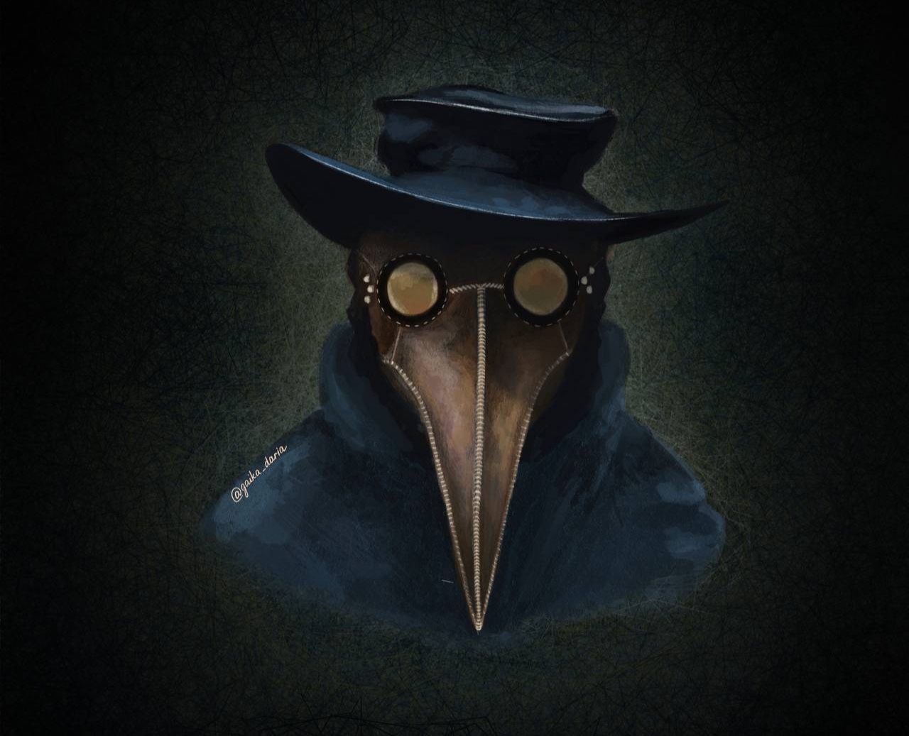 Чумной Доктор — Иллюстрация на Dprofile