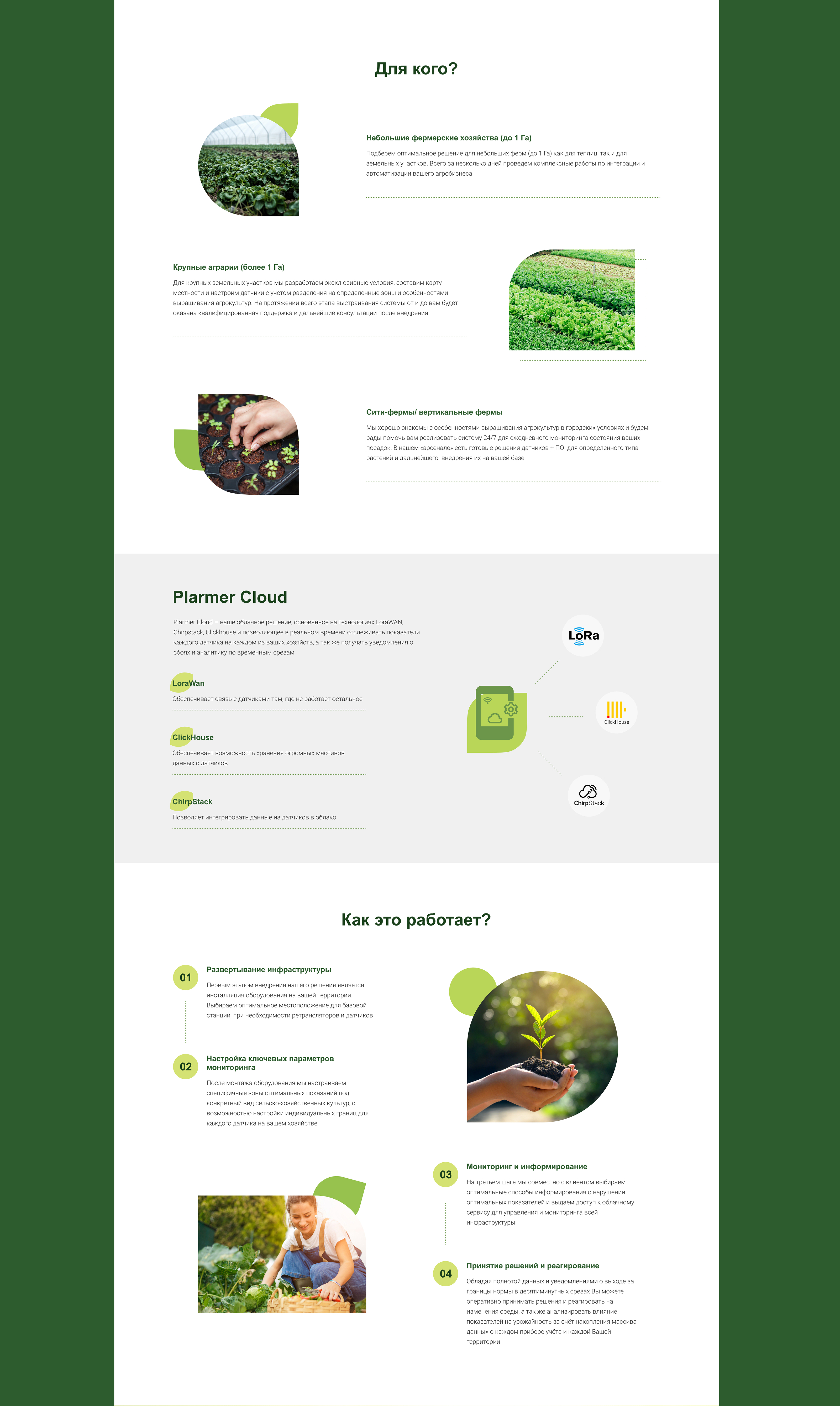 Landing and logo for PLARMER — Изображение №5 — Брендинг, Интерфейсы на Dprofile