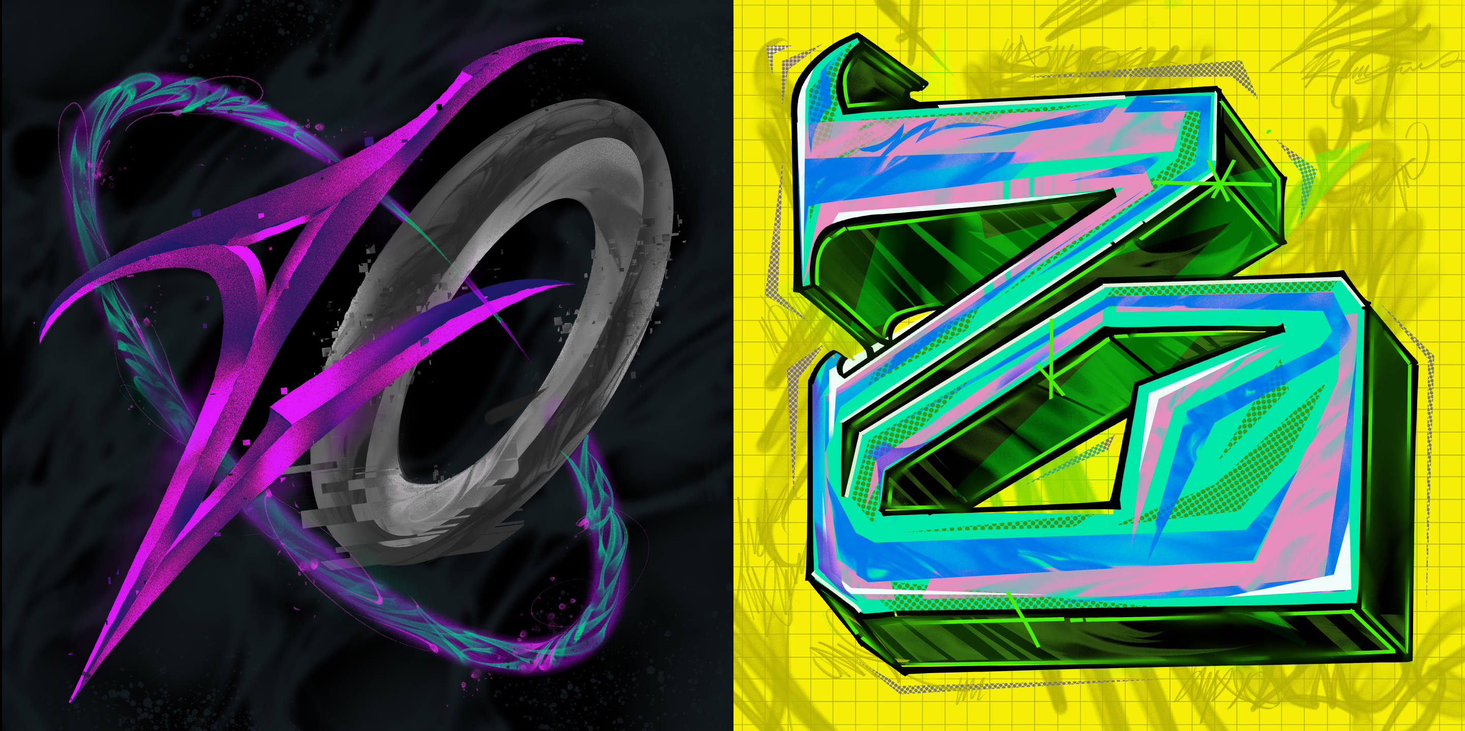 Prismatic letters — Изображение №7 — Графика на Dprofile