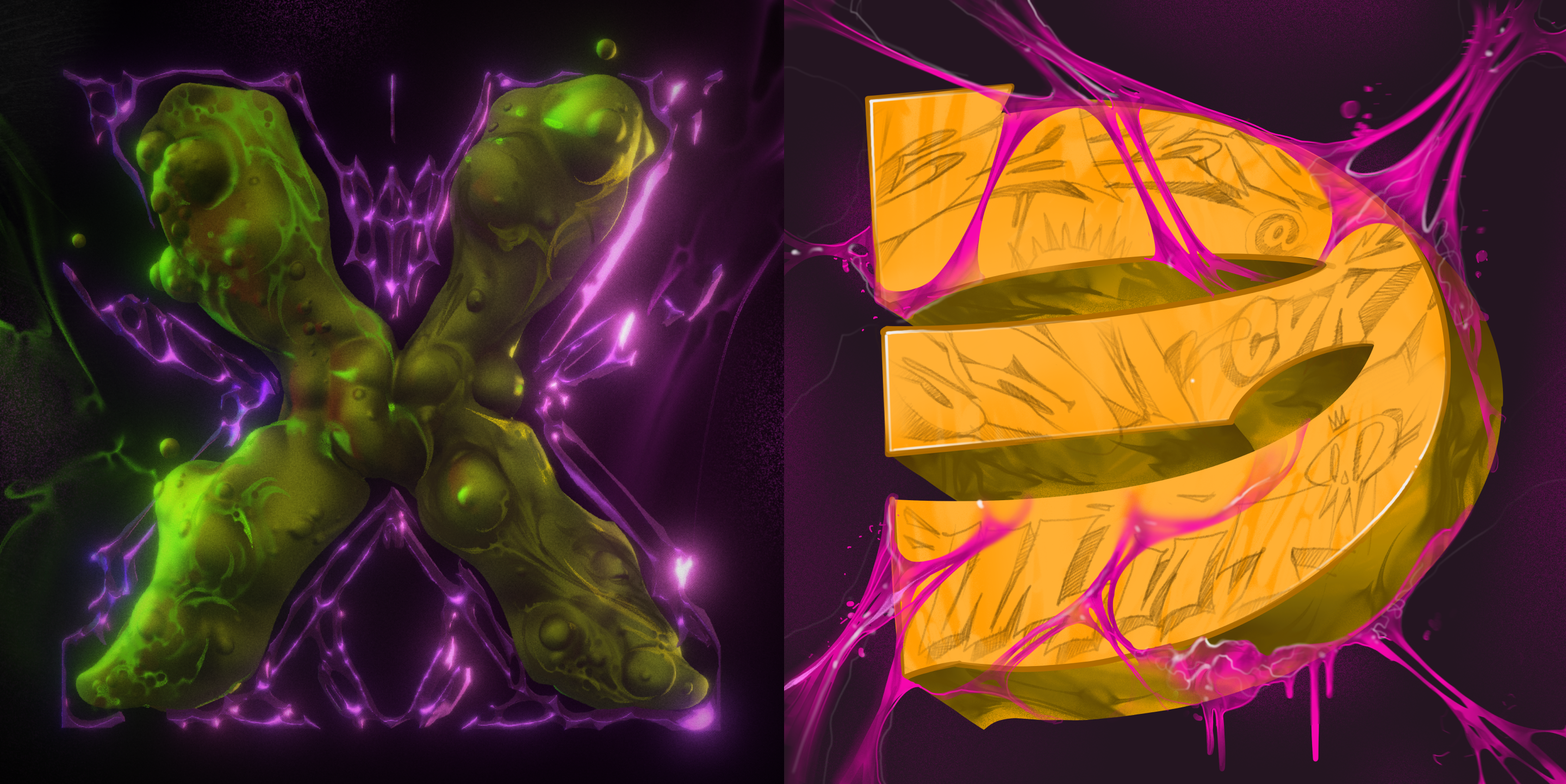 Prismatic letters — Изображение №6 — Графика на Dprofile