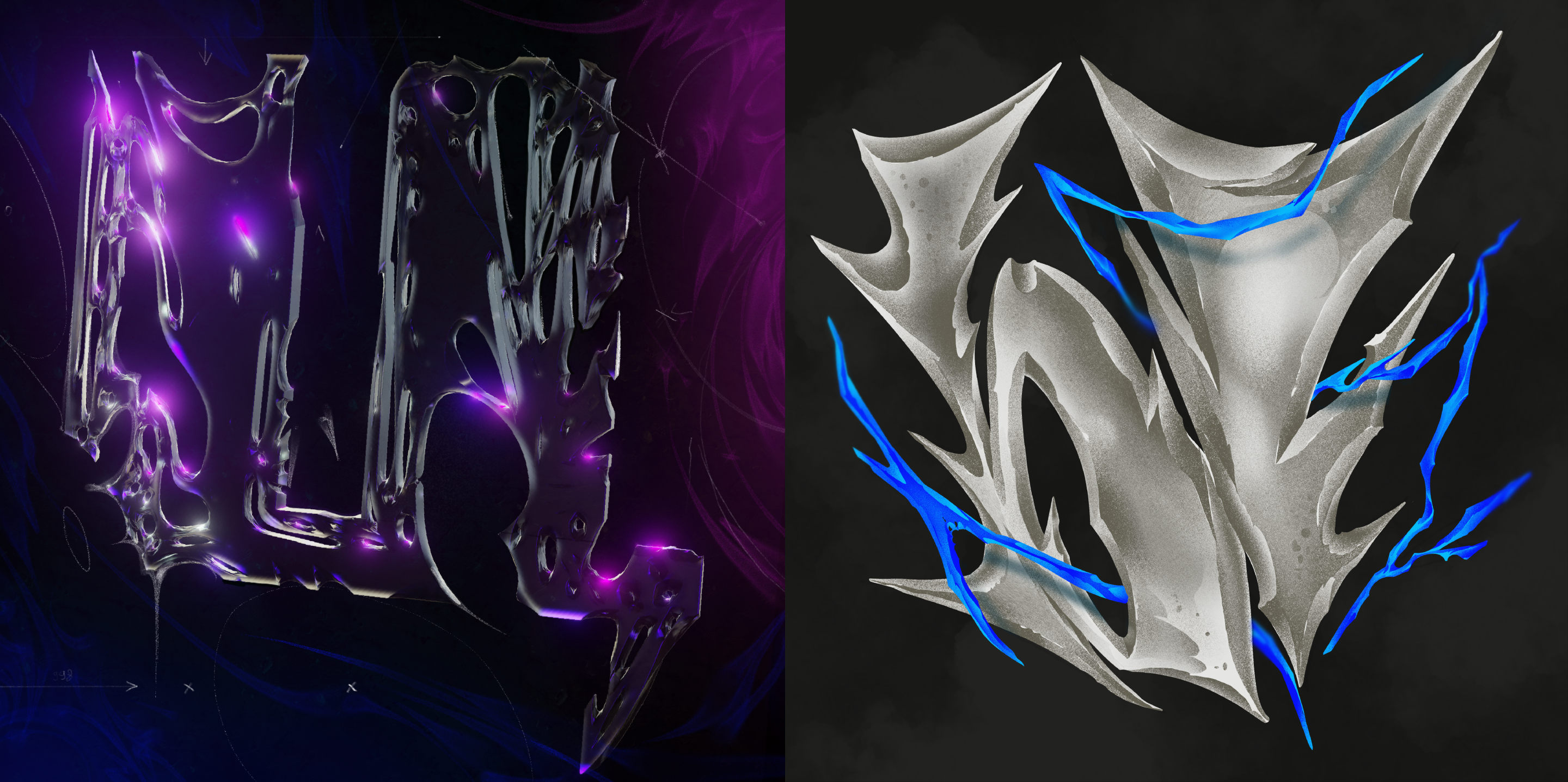 Prismatic letters — Изображение №3 — Графика на Dprofile