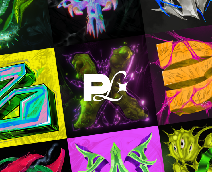 Prismatic letters — Графика на Dprofile