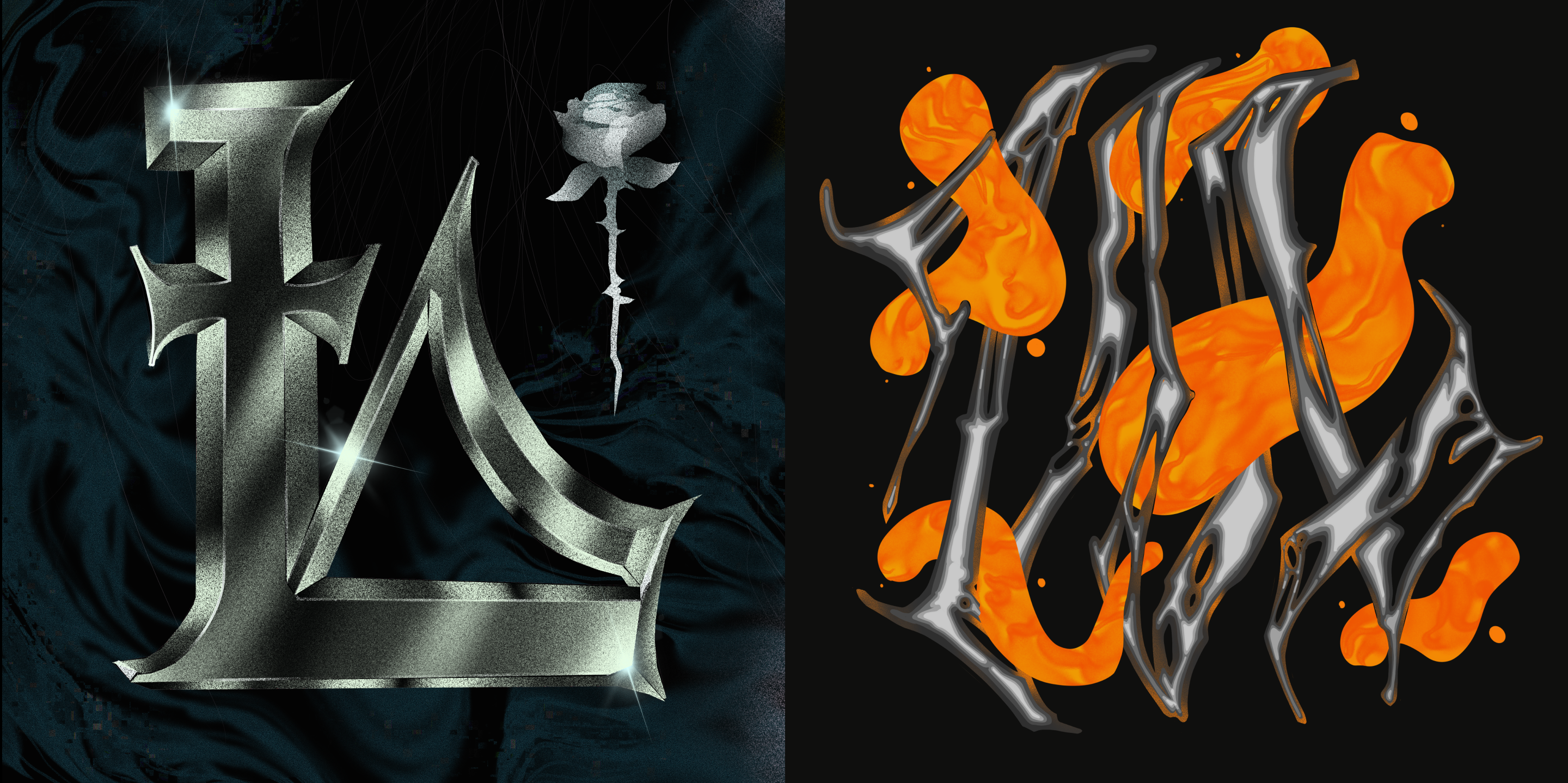 Prismatic letters — Изображение №8 — Графика на Dprofile