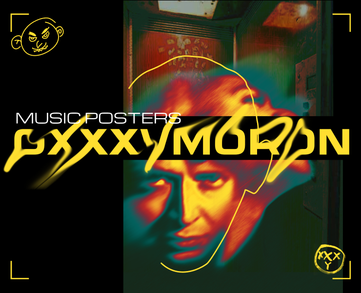 Music posters (Oxxxymiron) — Графика на Dprofile