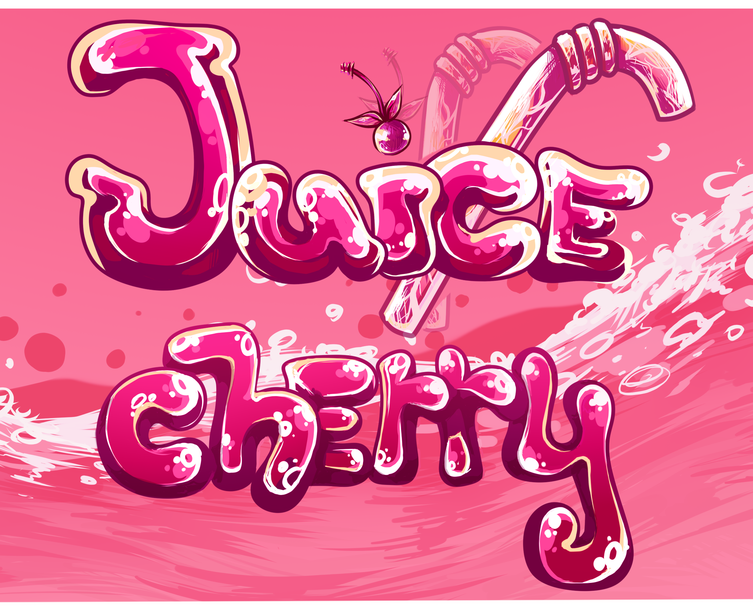 Cherry Juice — Брендинг, Иллюстрация на Dprofile