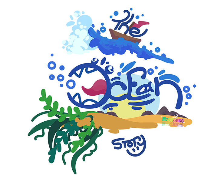 LOGO " The Ocean Story " . — Брендинг на Dprofile