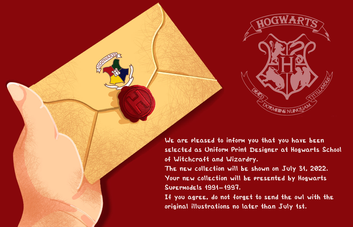 STAINED-GLASS WINDOWS OF HOGWARTS. Sports wear — Изображение №3 — Иллюстрация на Dprofile