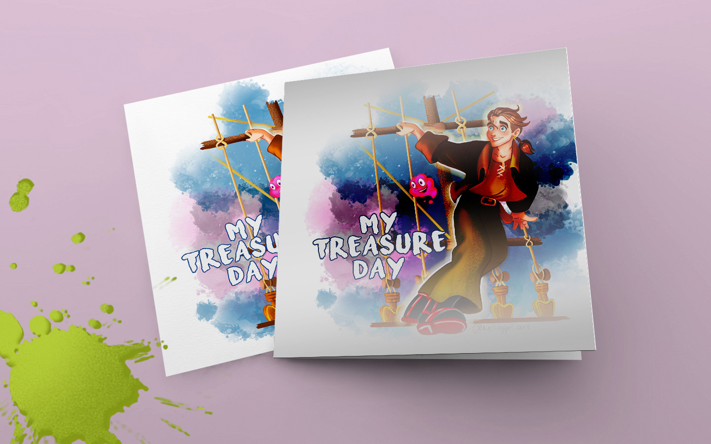Disney characters in postcards — Изображение №4 — Иллюстрация на Dprofile