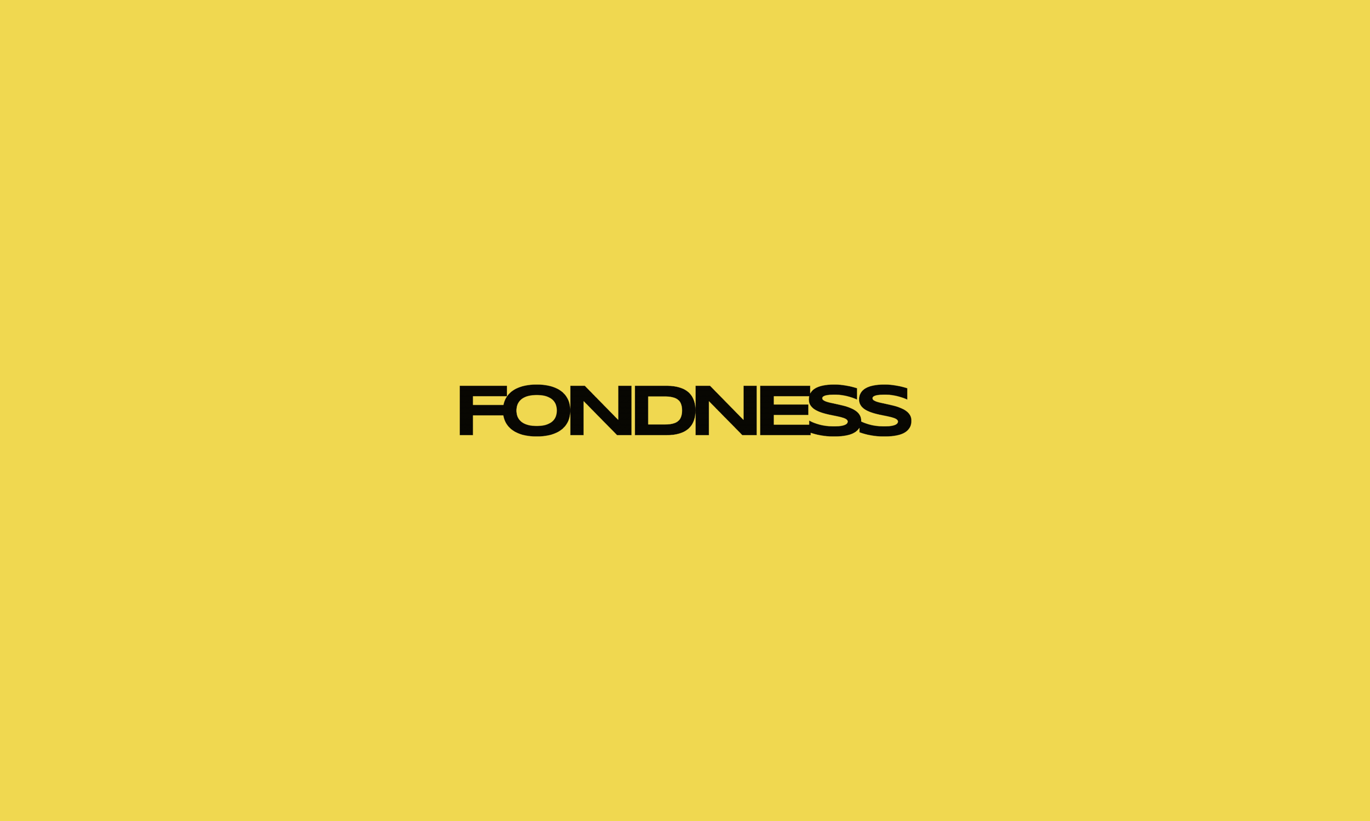 Fondness — Изображение №5 — Брендинг на Dprofile