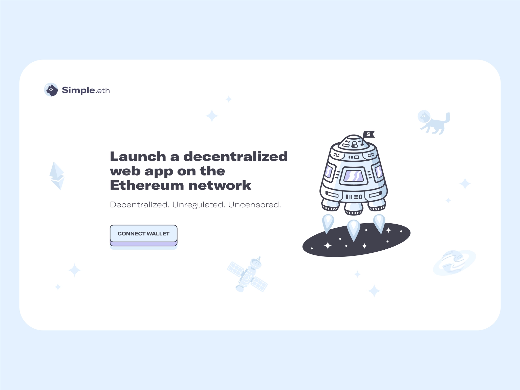 Simple.eth — Изображение №8 — Интерфейсы, Иллюстрация на Dprofile