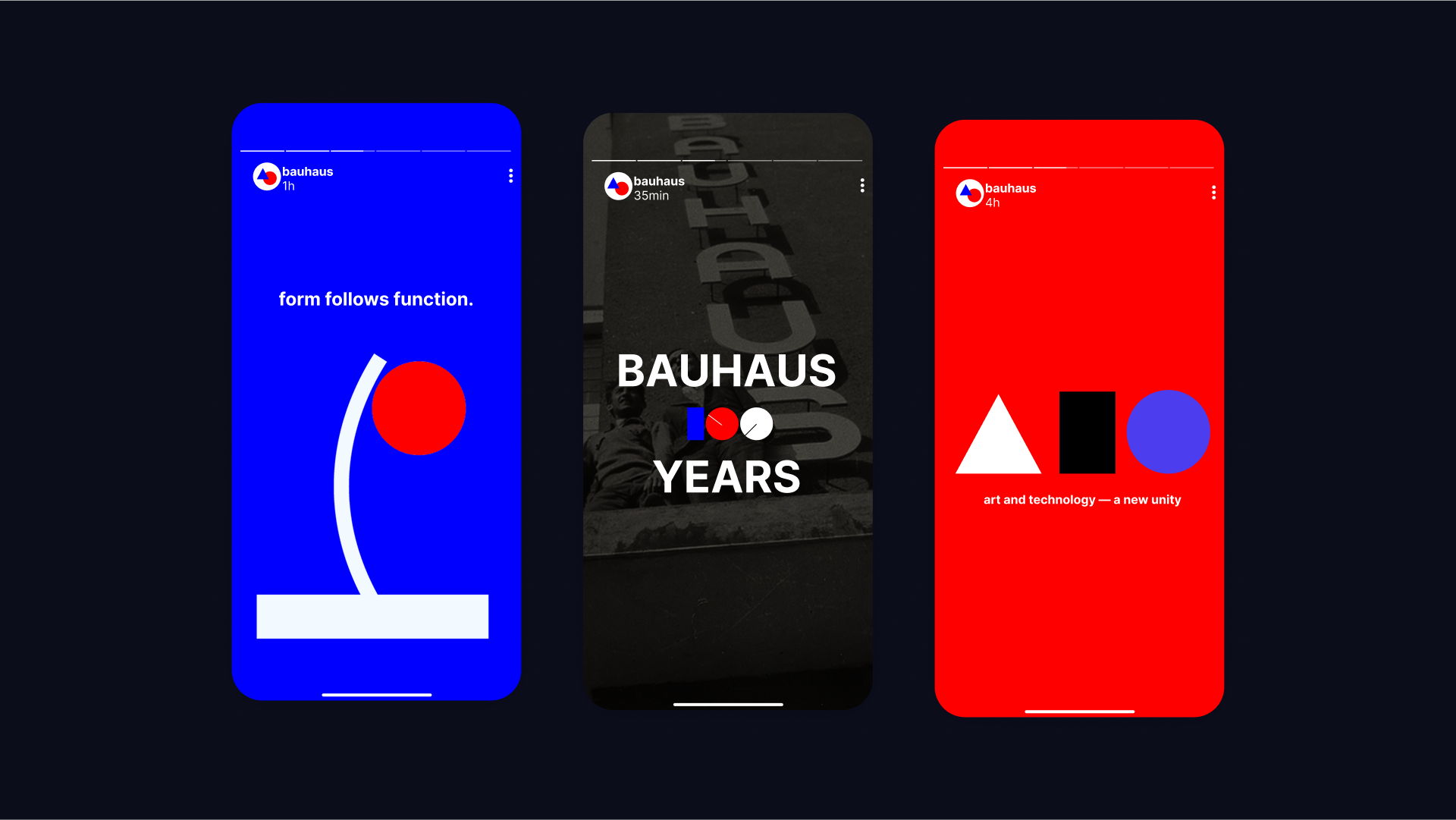 BAUHAUS — школа архитектуры — Изображение №11 — Брендинг, Анимация на Dprofile