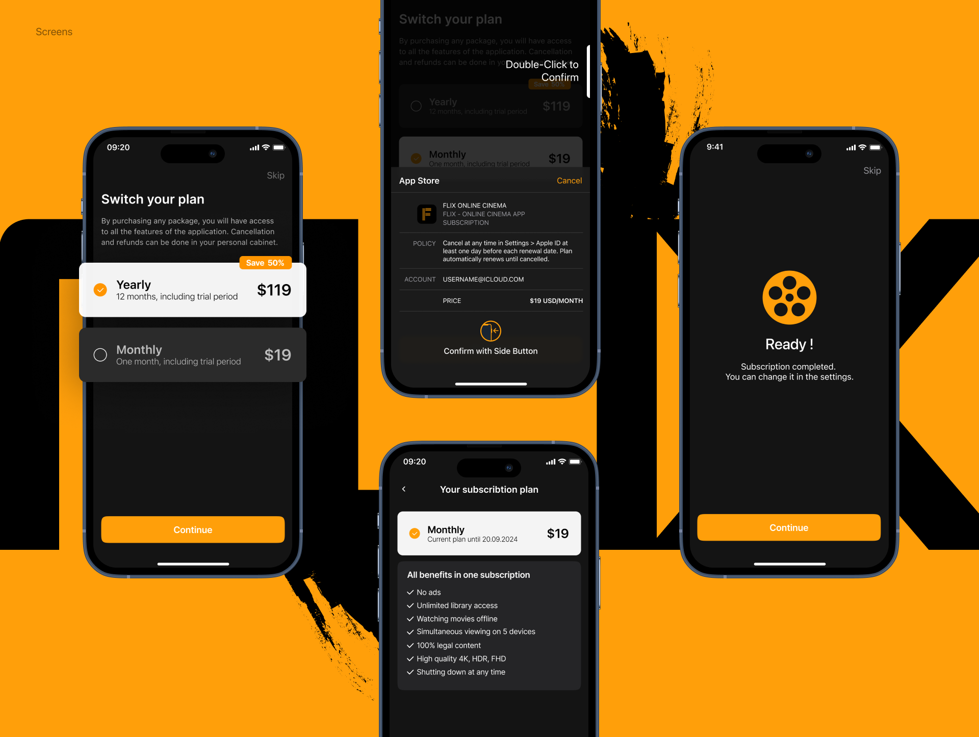 Online cinema mobile app — Изображение №15 — Интерфейсы на Dprofile