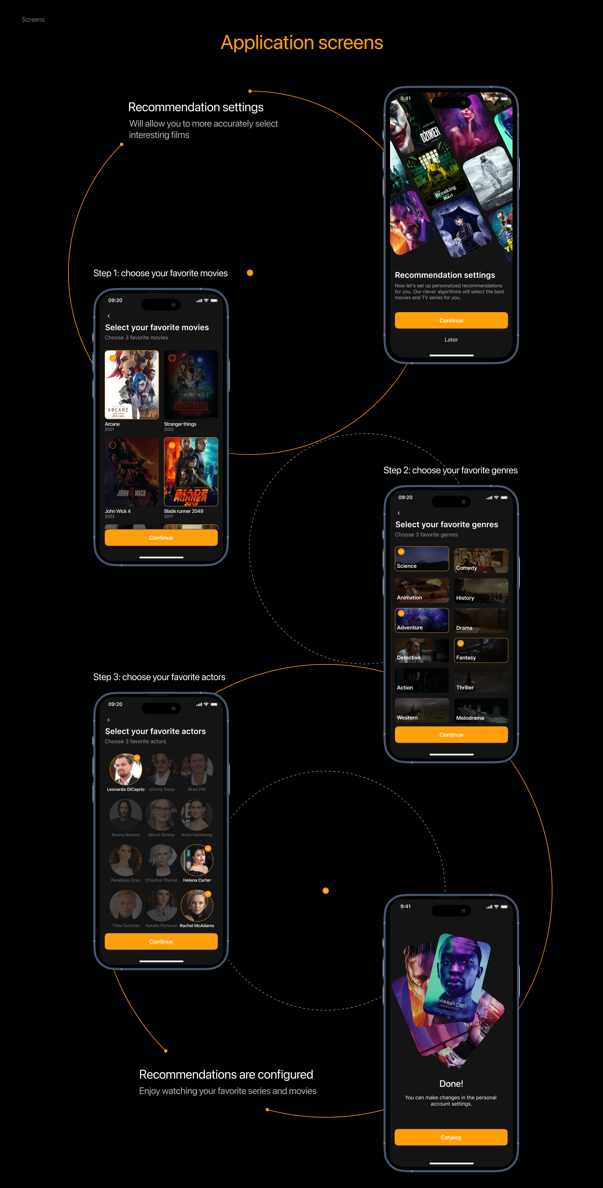 Online cinema mobile app — Изображение №12 — Интерфейсы на Dprofile