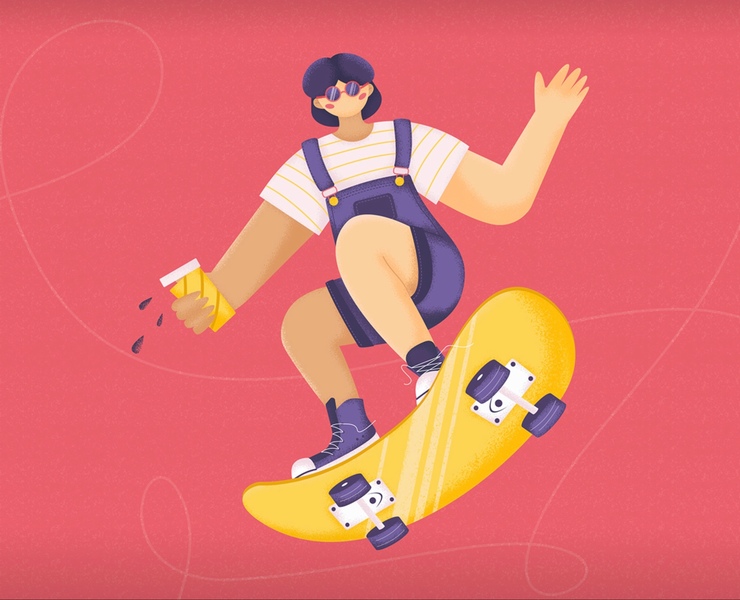 Illustration Collection — Интерфейсы, Иллюстрация на Dprofile