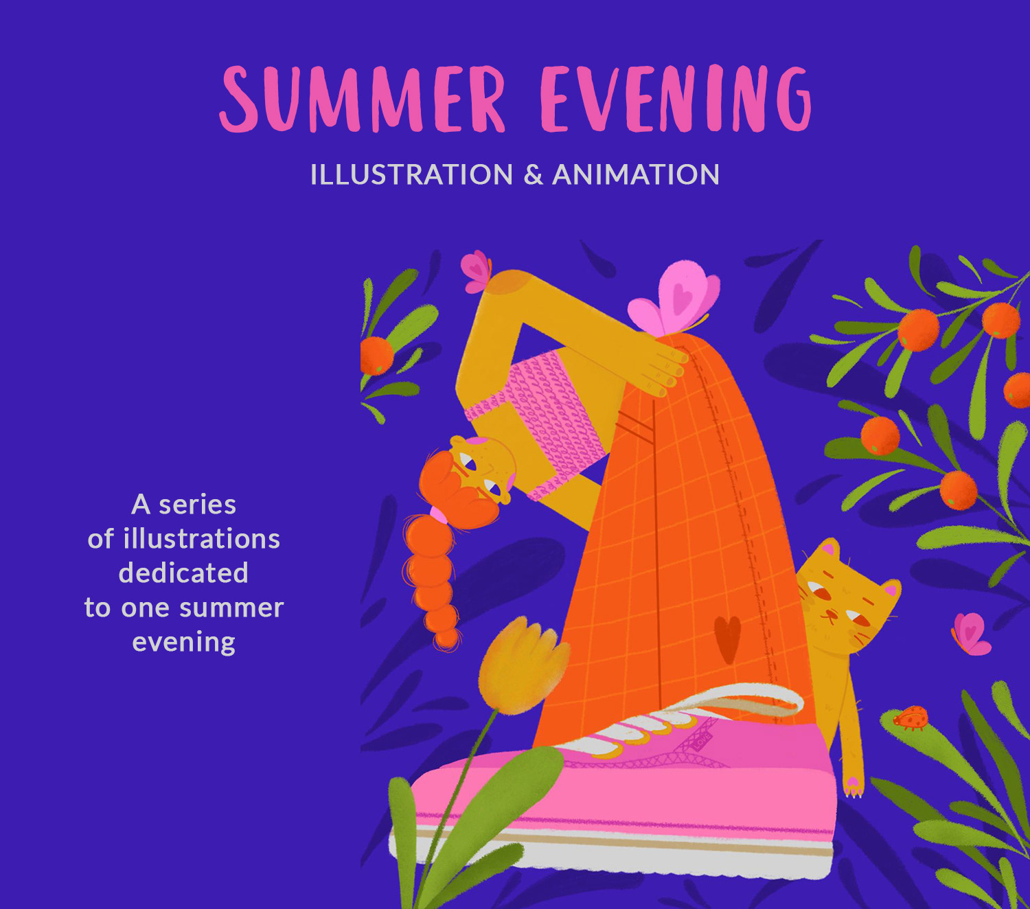 Summer Evening — Изображение №1 — Иллюстрация, Анимация на Dprofile