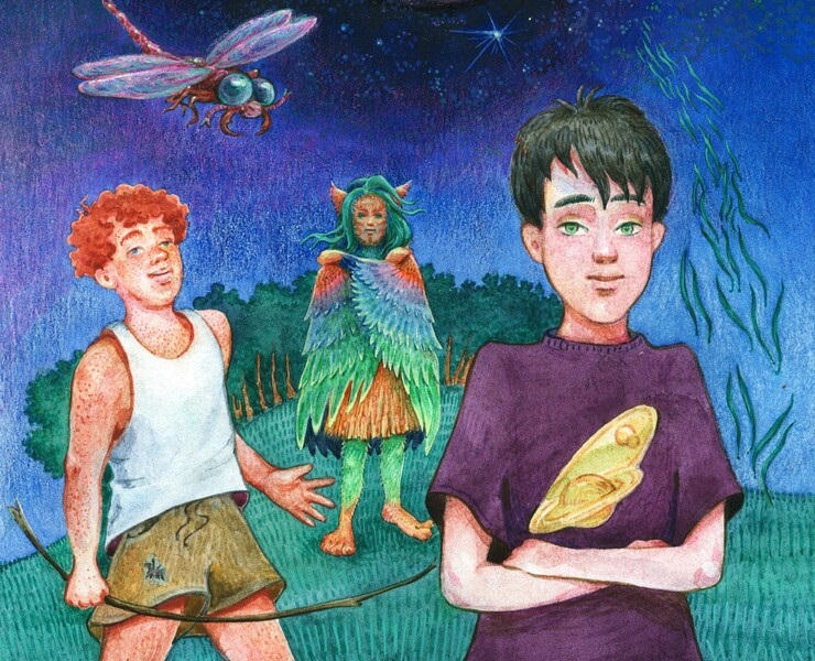 Иллюстрации для детской книги — Иллюстрация, Графика на Dprofile