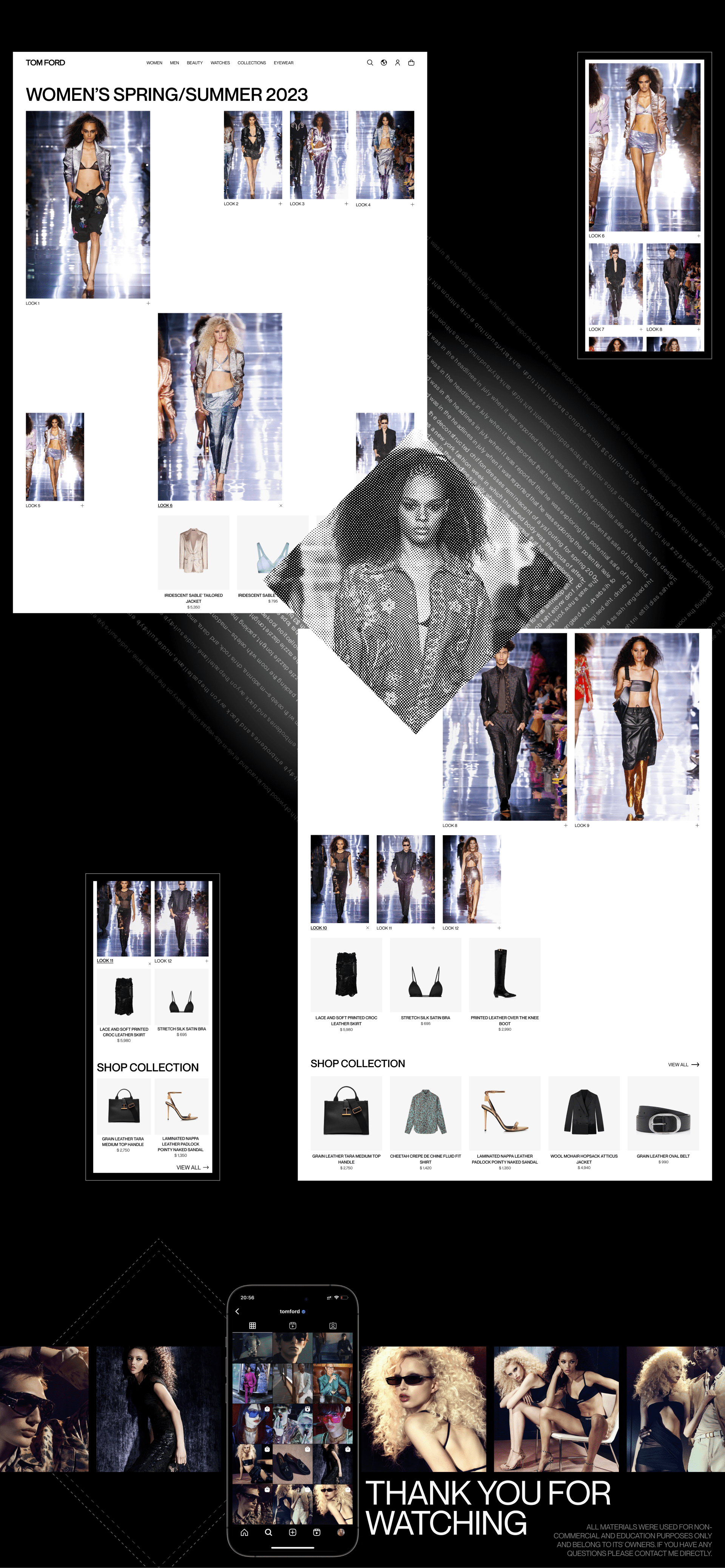 TOM FORD | E-commerce redesign — Изображение №5 — Интерфейсы, Графика на Dprofile