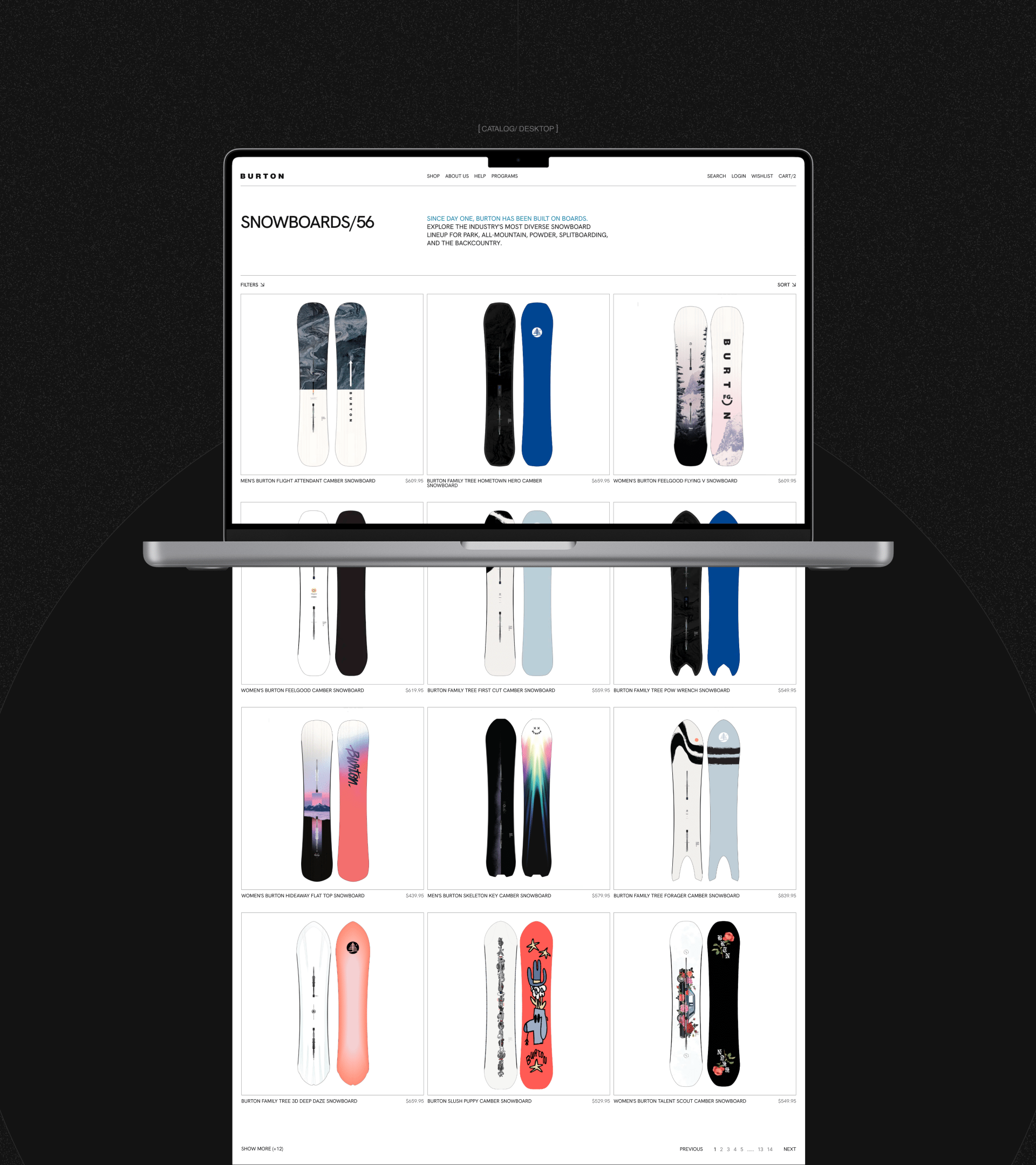 BURTON SNOWBOARDS/ website concept — Изображение №11 — Интерфейсы, Брендинг на Dprofile