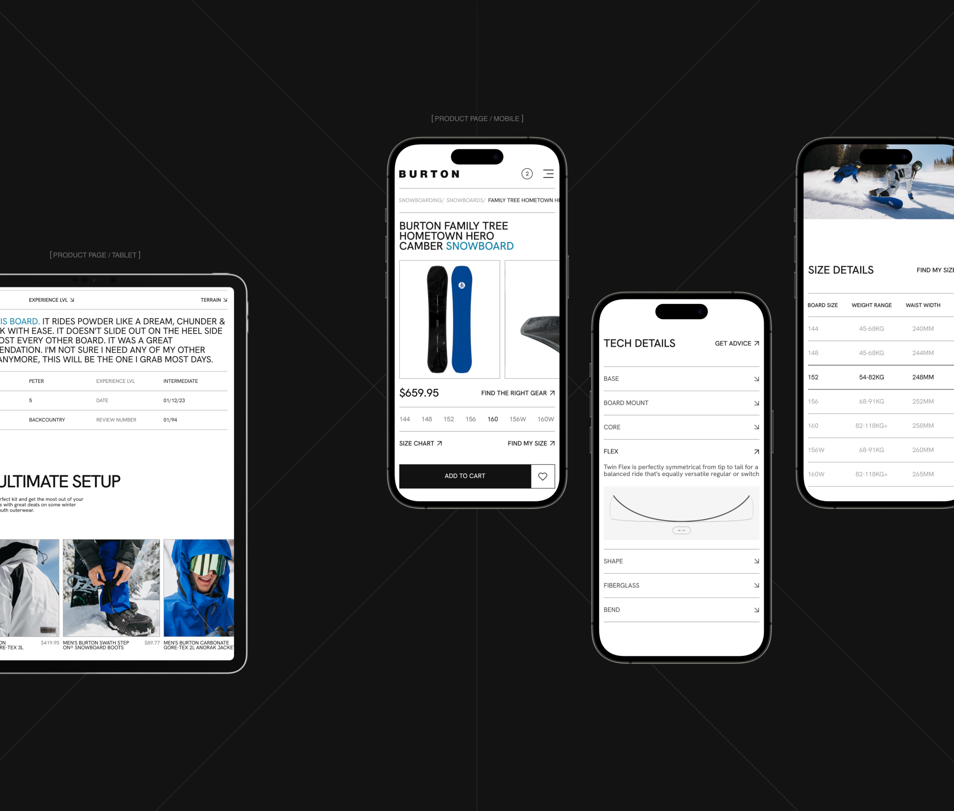 BURTON SNOWBOARDS/ website concept — Изображение №16 — Интерфейсы, Брендинг на Dprofile