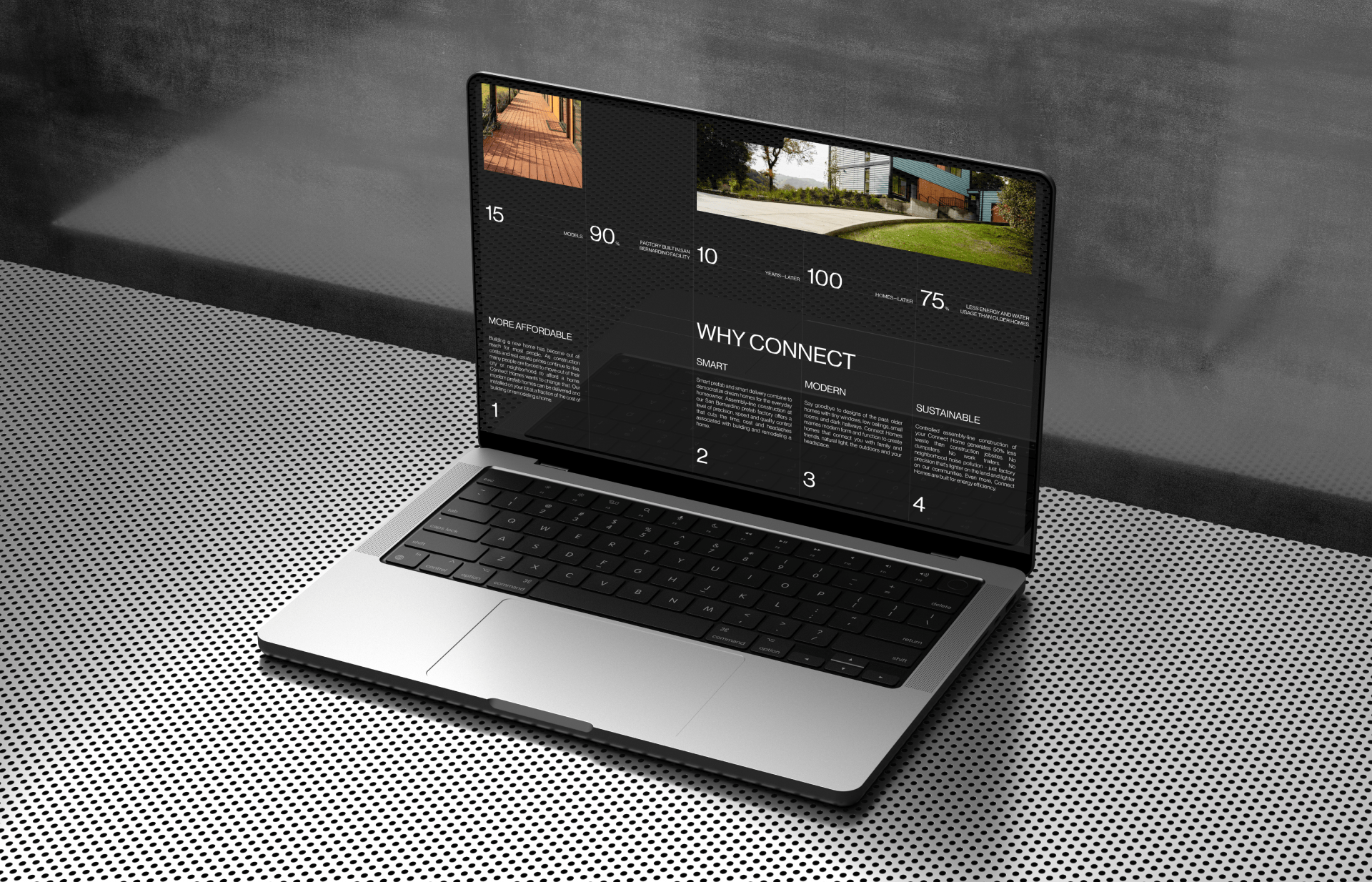 CONNECT HOMES/ website concept — Изображение №6 — Интерфейсы, Брендинг на Dprofile