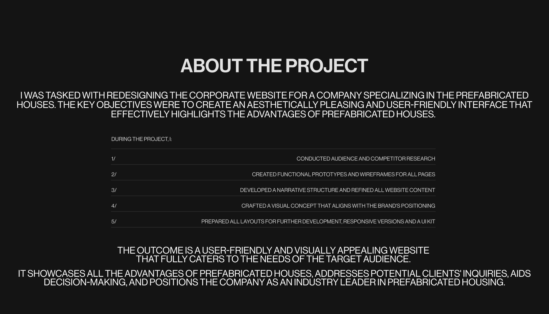 CONNECT HOMES/ website concept — Изображение №3 — Интерфейсы, Брендинг на Dprofile