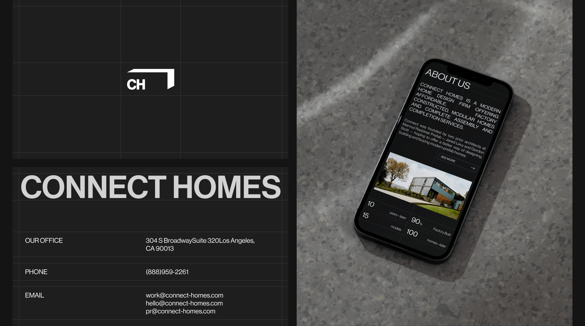CONNECT HOMES/ website concept — Изображение №17 — Интерфейсы, Брендинг на Dprofile