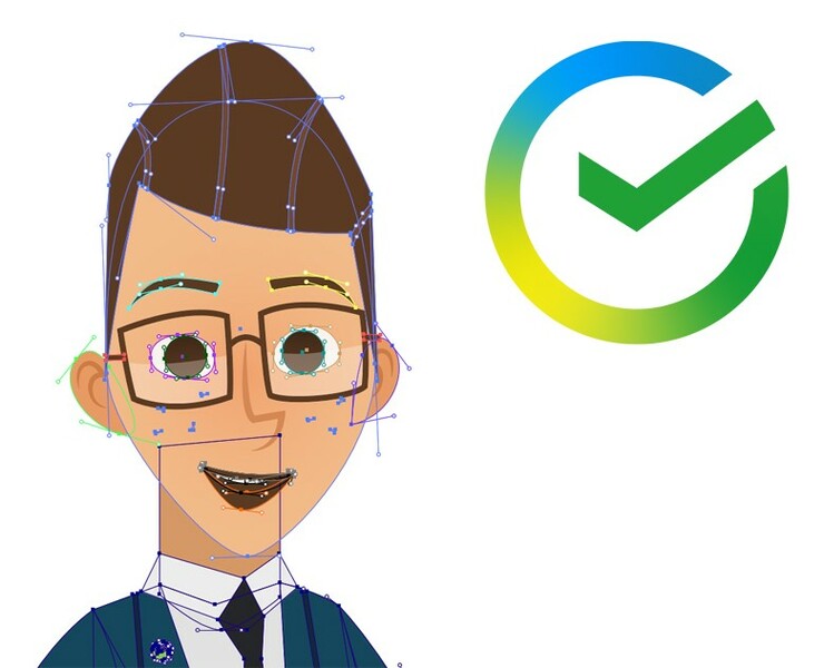 videos for sber / instructional videos / 2015 — Иллюстрация, Анимация на Dprofile