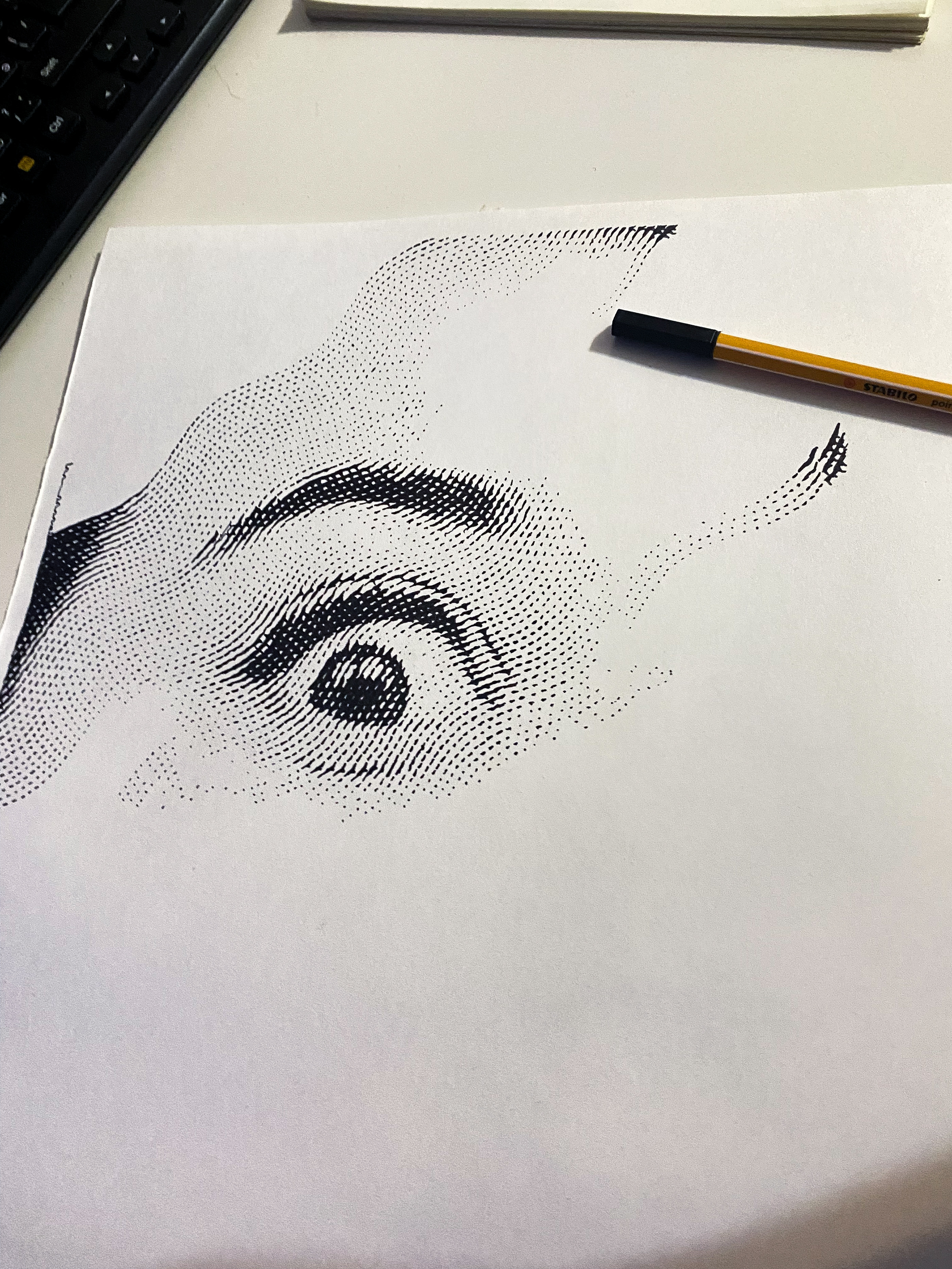 portrait / A3 / cute diana / ~14 hours — Изображение №2 — Иллюстрация на Dprofile