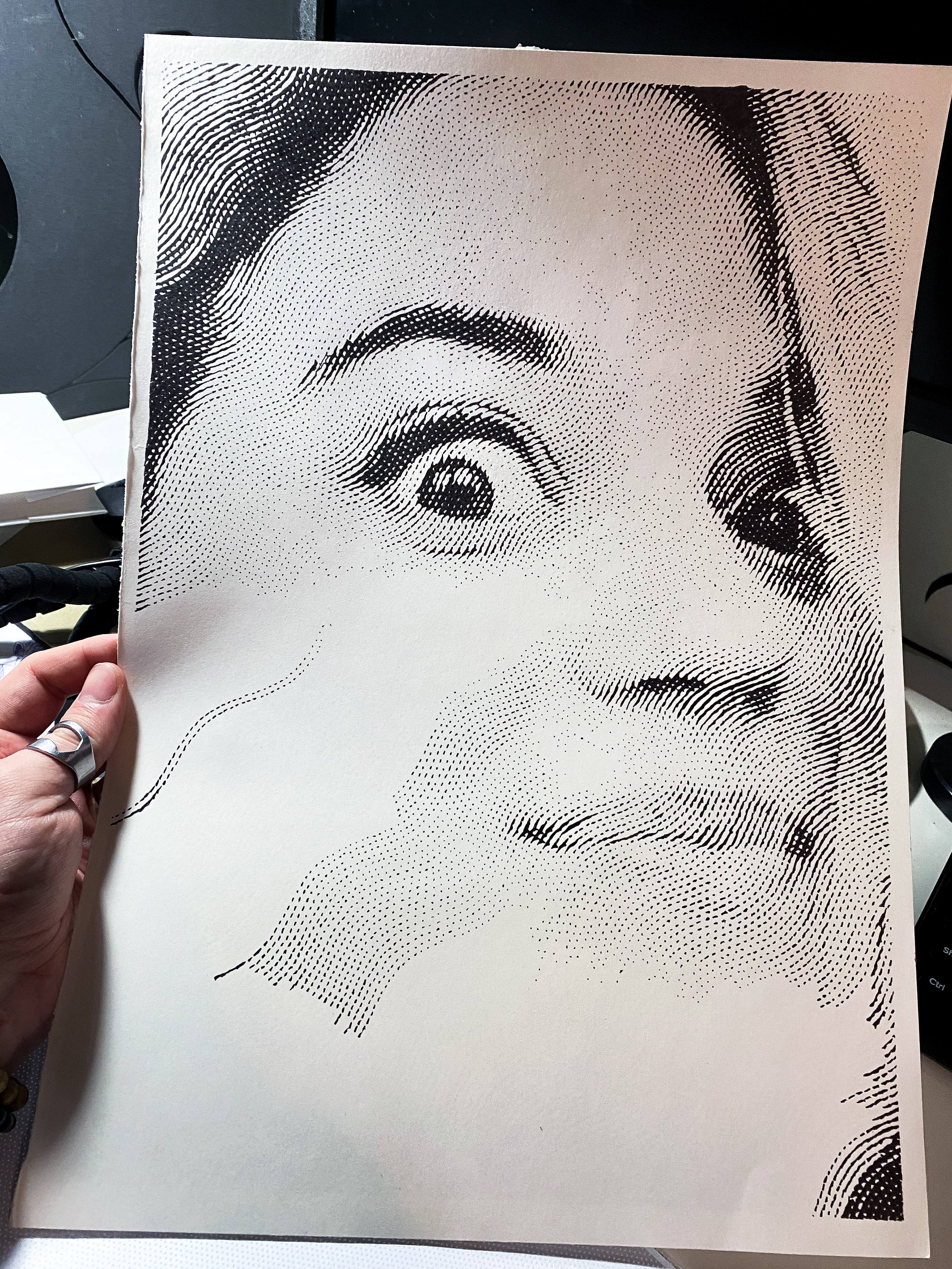 portrait / A3 / cute diana / ~14 hours — Изображение №5 — Иллюстрация на Dprofile