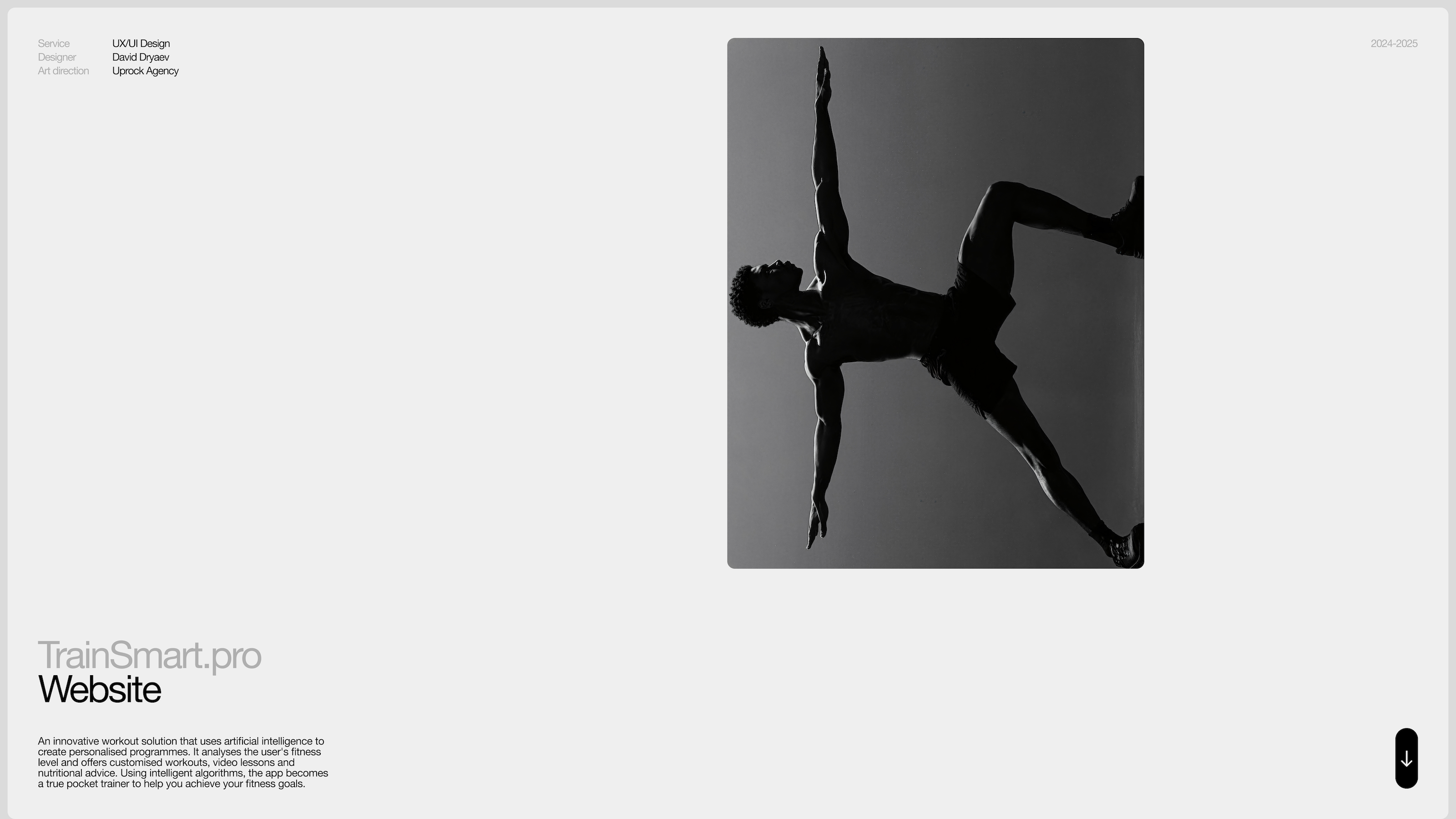 TrainSmart — Изображение №1 — Интерфейсы, Анимация на Dprofile