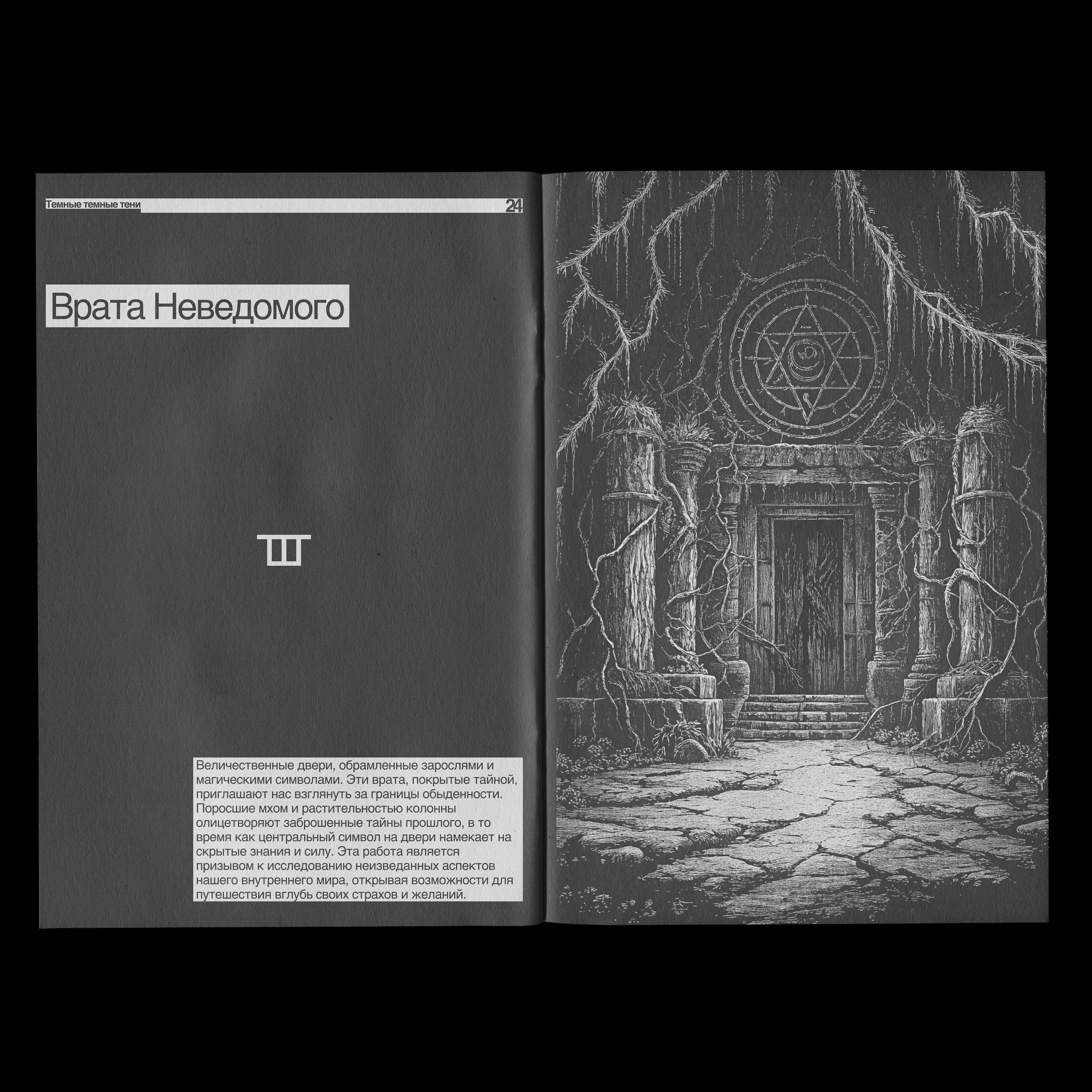 Артбук "Темные темные тени" — Изображение №9 — Иллюстрация, Графика на Dprofile
