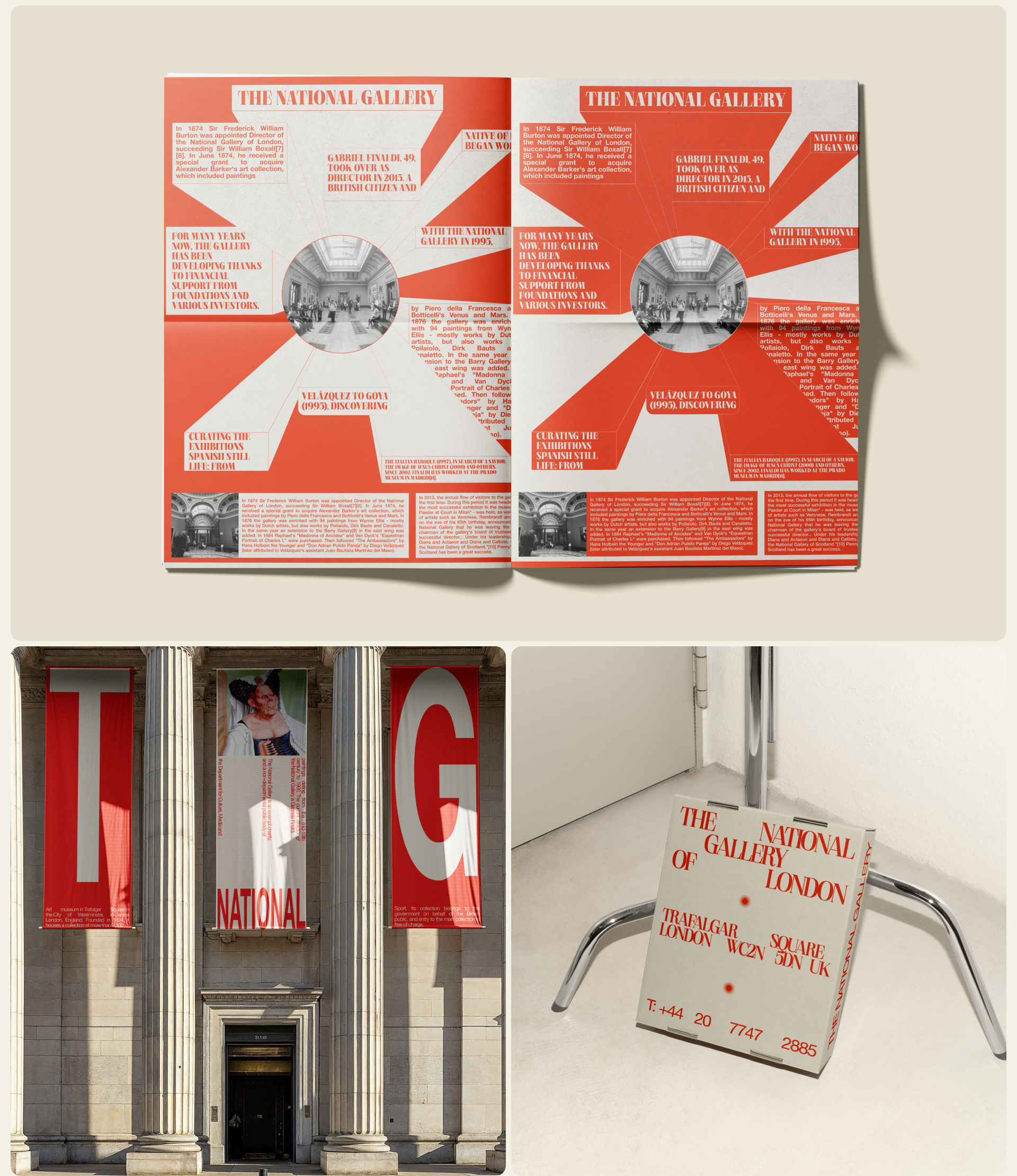 THE NATIONAL GALLERY - Website & Brand identity — Изображение №10 — Интерфейсы, Брендинг на Dprofile