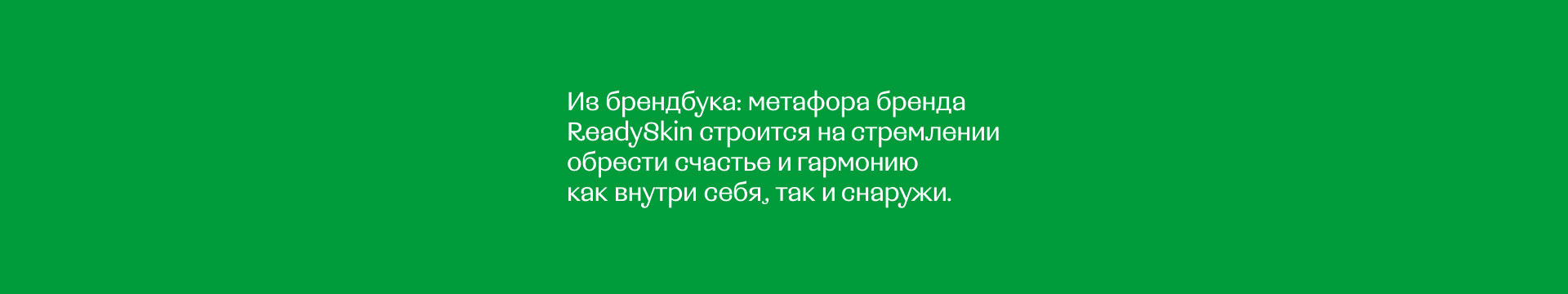 ReadySkin - айдентика — Изображение №2 — Брендинг на Dprofile