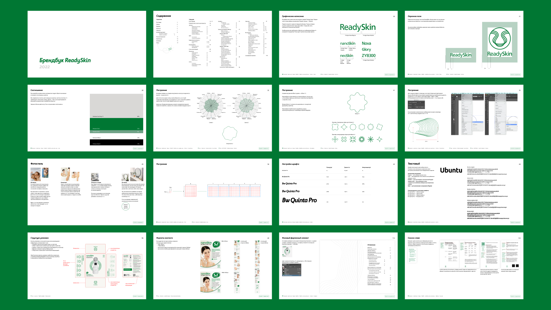 ReadySkin - айдентика — Изображение №16 — Брендинг на Dprofile