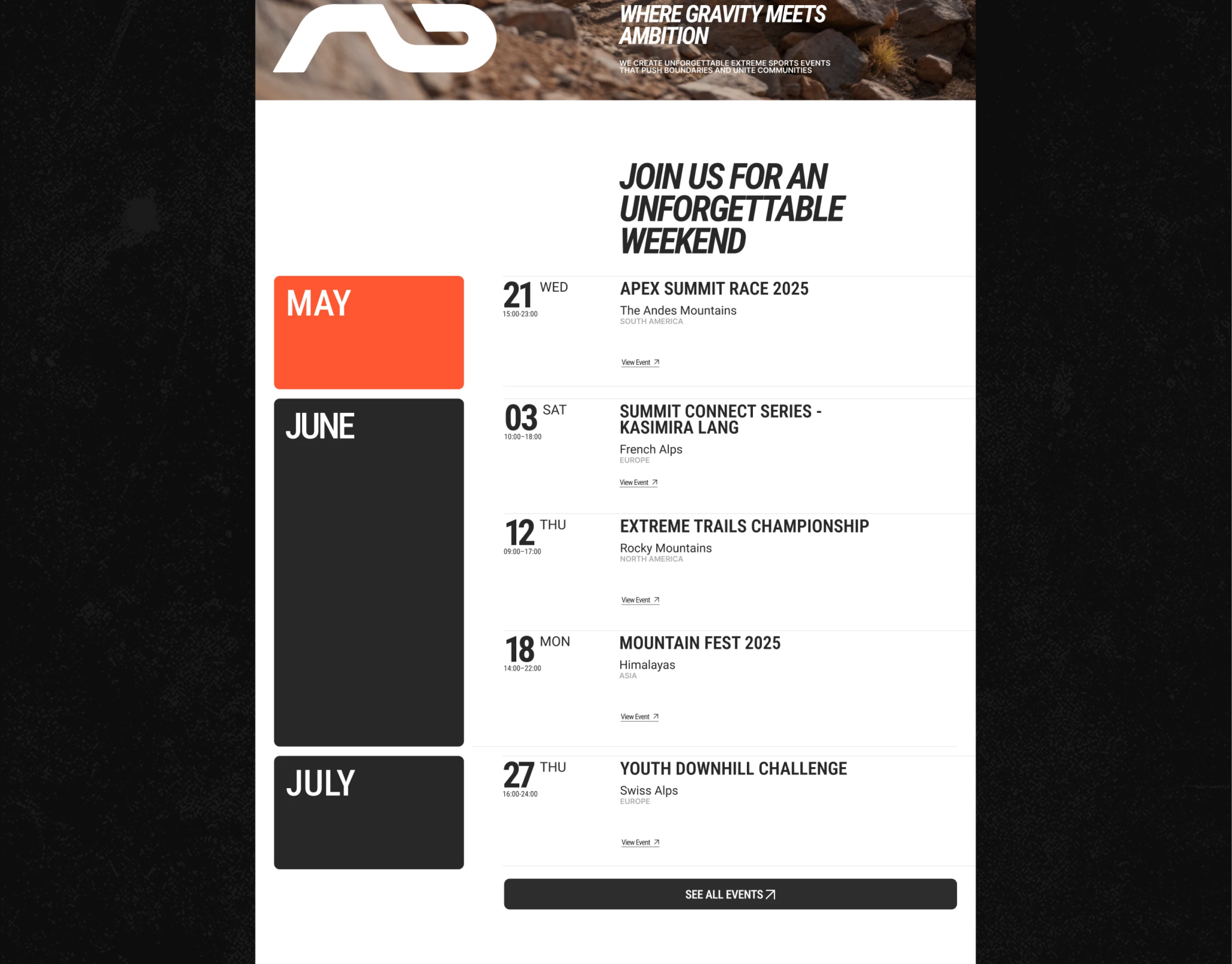 APEX FLOW [Corporate Website] — Изображение №3 — Интерфейсы на Dprofile