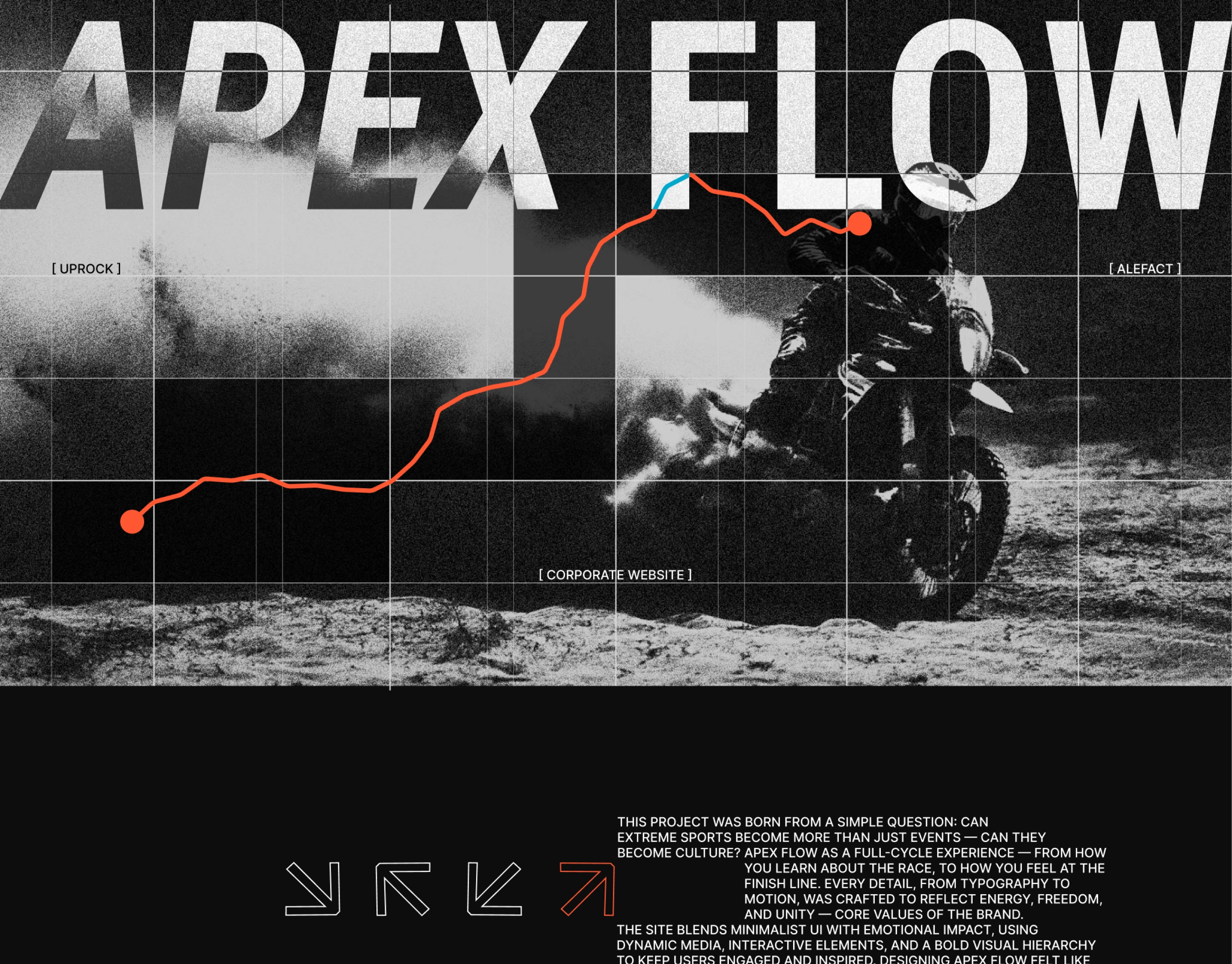 APEX FLOW [Corporate Website] — Изображение №1 — Интерфейсы на Dprofile