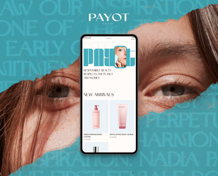 PAYOT | E-commerce redesign на Dprofile
