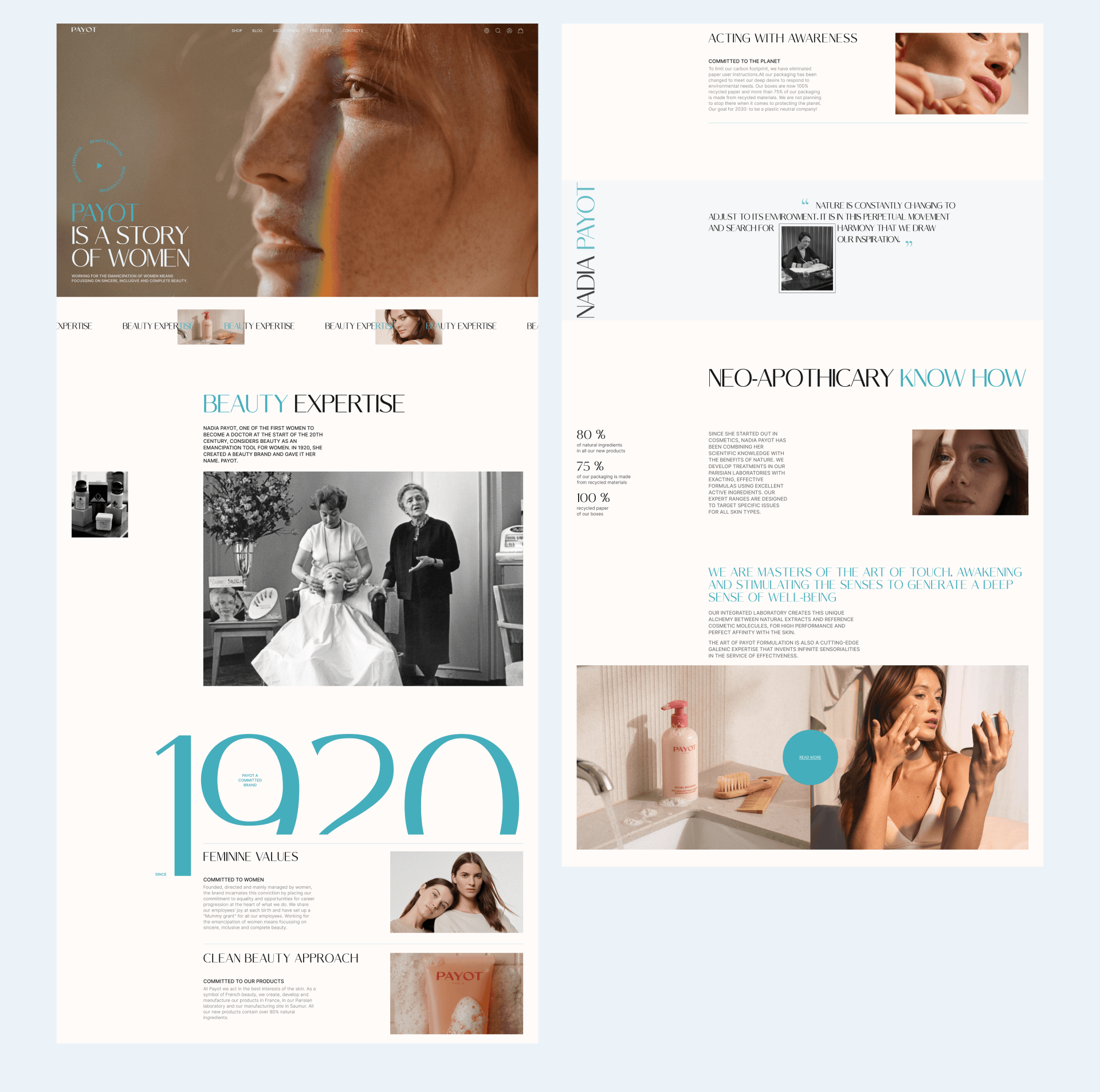 PAYOT | E-commerce redesign — Изображение №6 — Интерфейсы на Dprofile