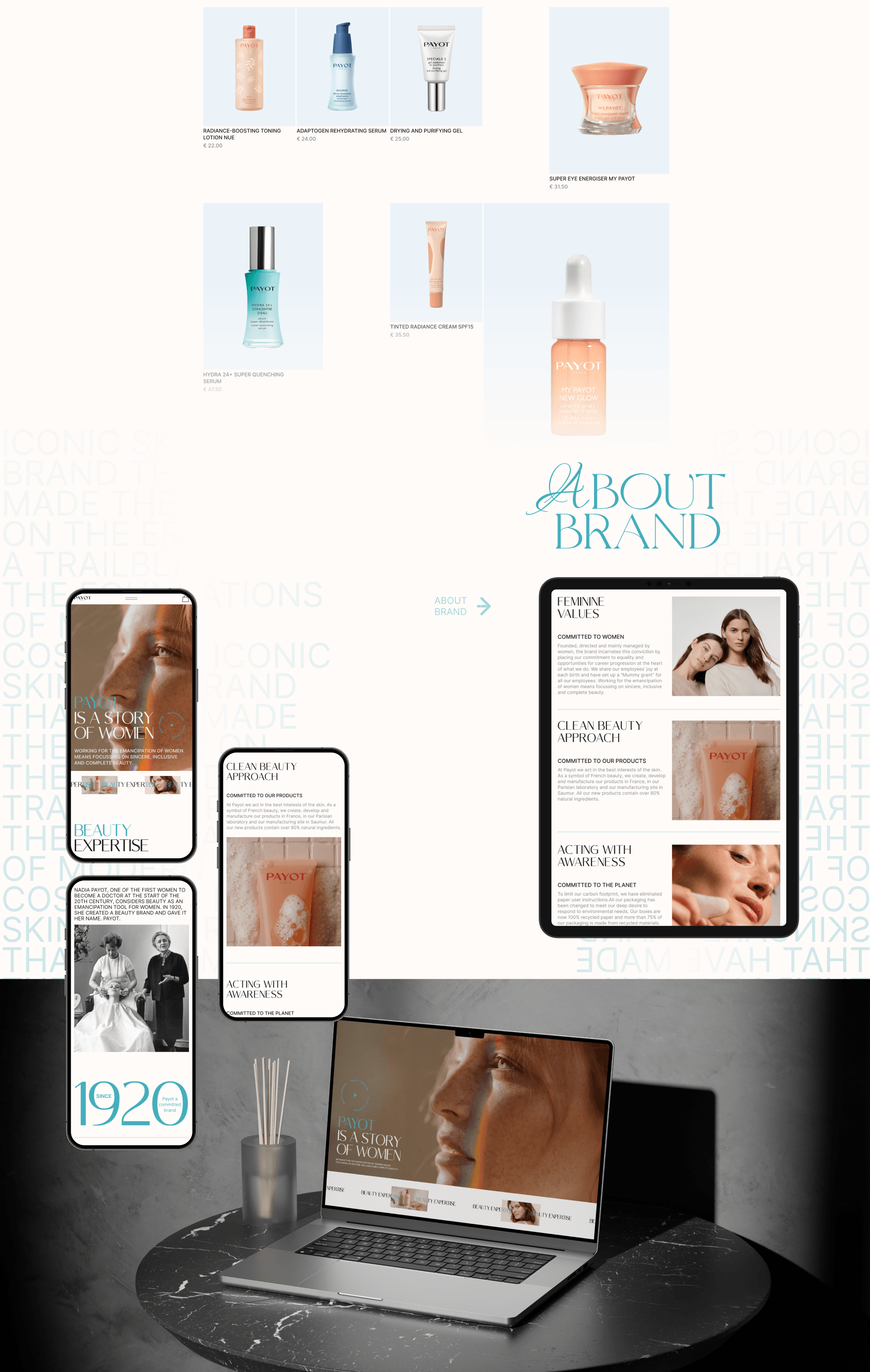 PAYOT | E-commerce redesign — Изображение №5 — Интерфейсы на Dprofile