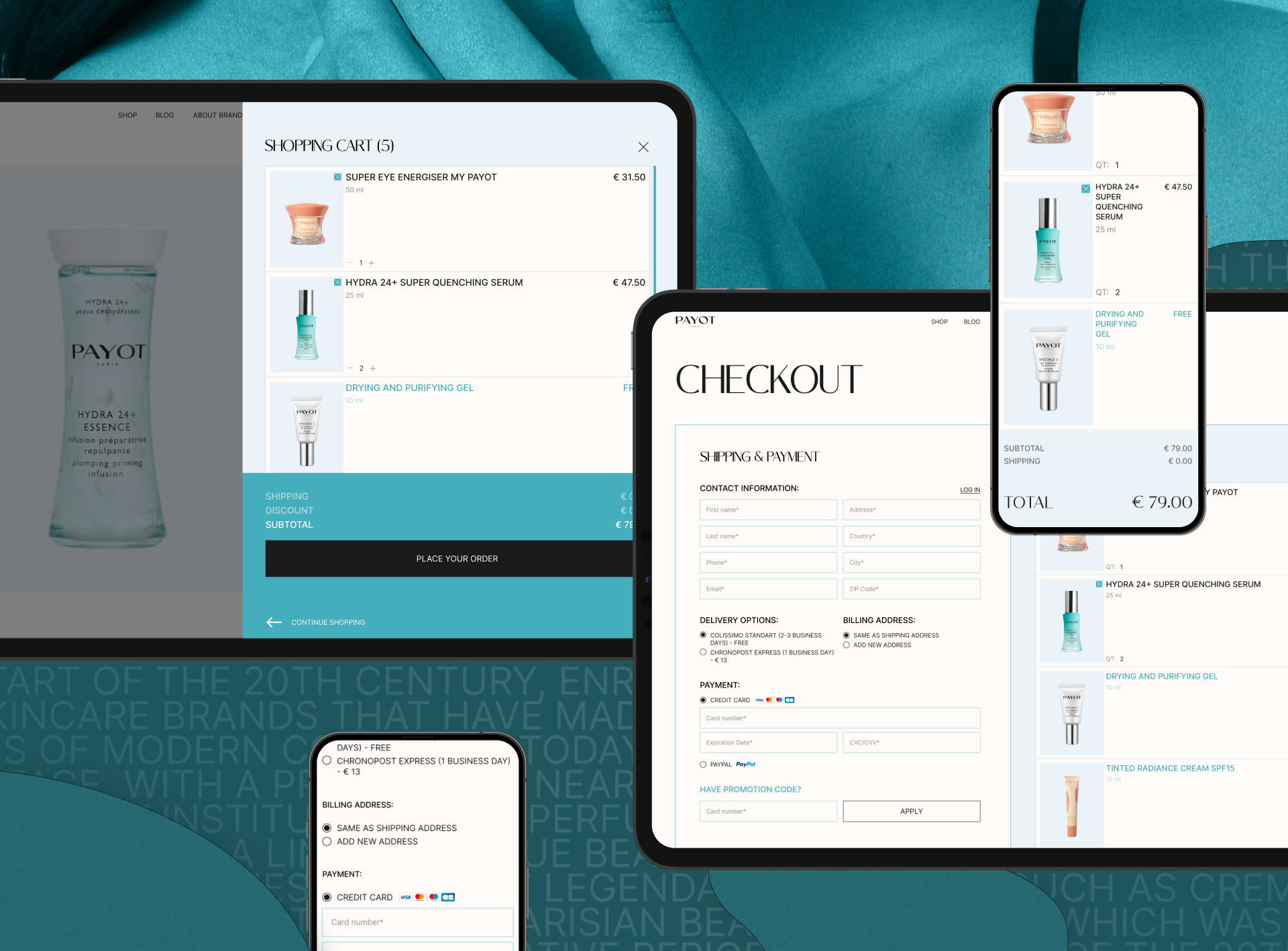 PAYOT | E-commerce redesign — Изображение №9 — Интерфейсы на Dprofile
